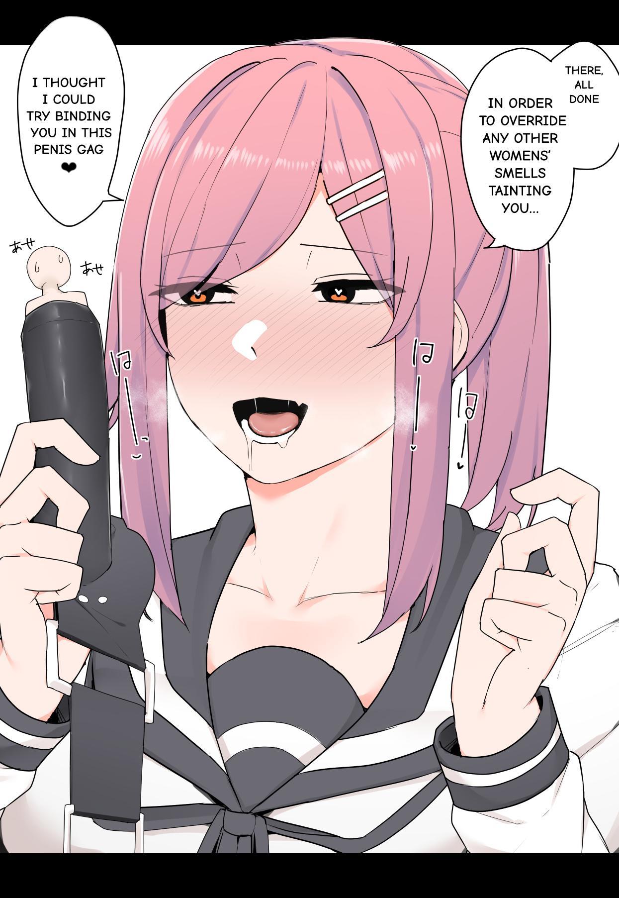Sexcams The Story of How My Yandere Kouhai Used Me as a Penis Gag Asshole - Page 1