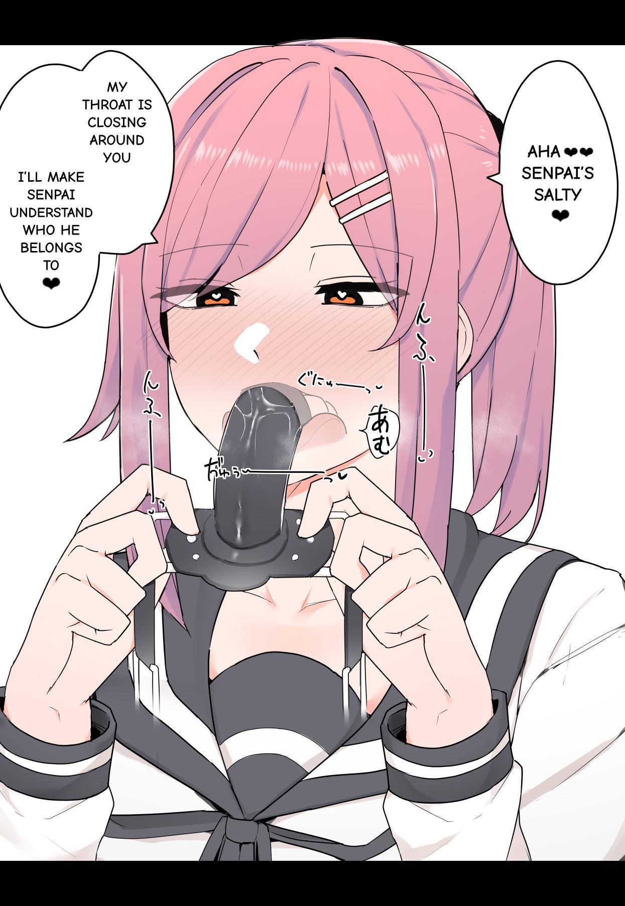 Sexcams The Story of How My Yandere Kouhai Used Me as a Penis Gag Asshole - Page 2