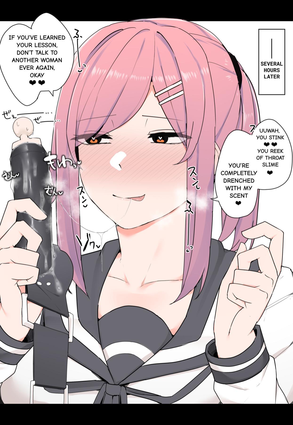 Sexcams The Story of How My Yandere Kouhai Used Me as a Penis Gag Asshole - Page 4