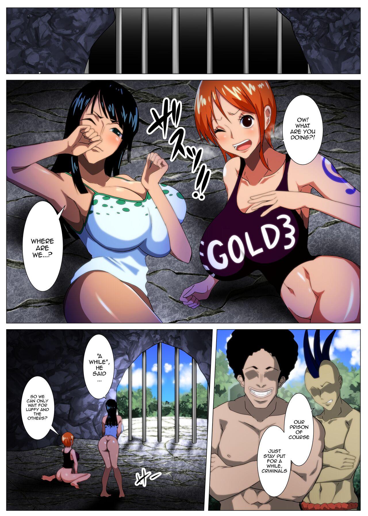 Virtual Bakunyuu Onna Kaizoku-tachi no Otakara Sagashi | Buxom Female Pirates' Treasure Hunt - One piece Blowjob - Page 7