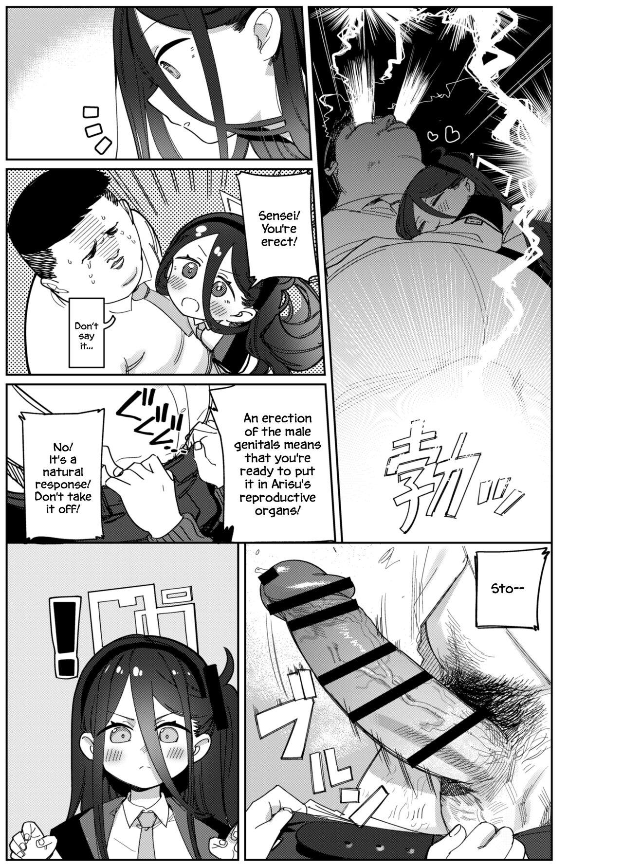 Tanned Sensei wa Yowai node Alice ga Mamorimasu! - Blue archive Real Sex - Page 7
