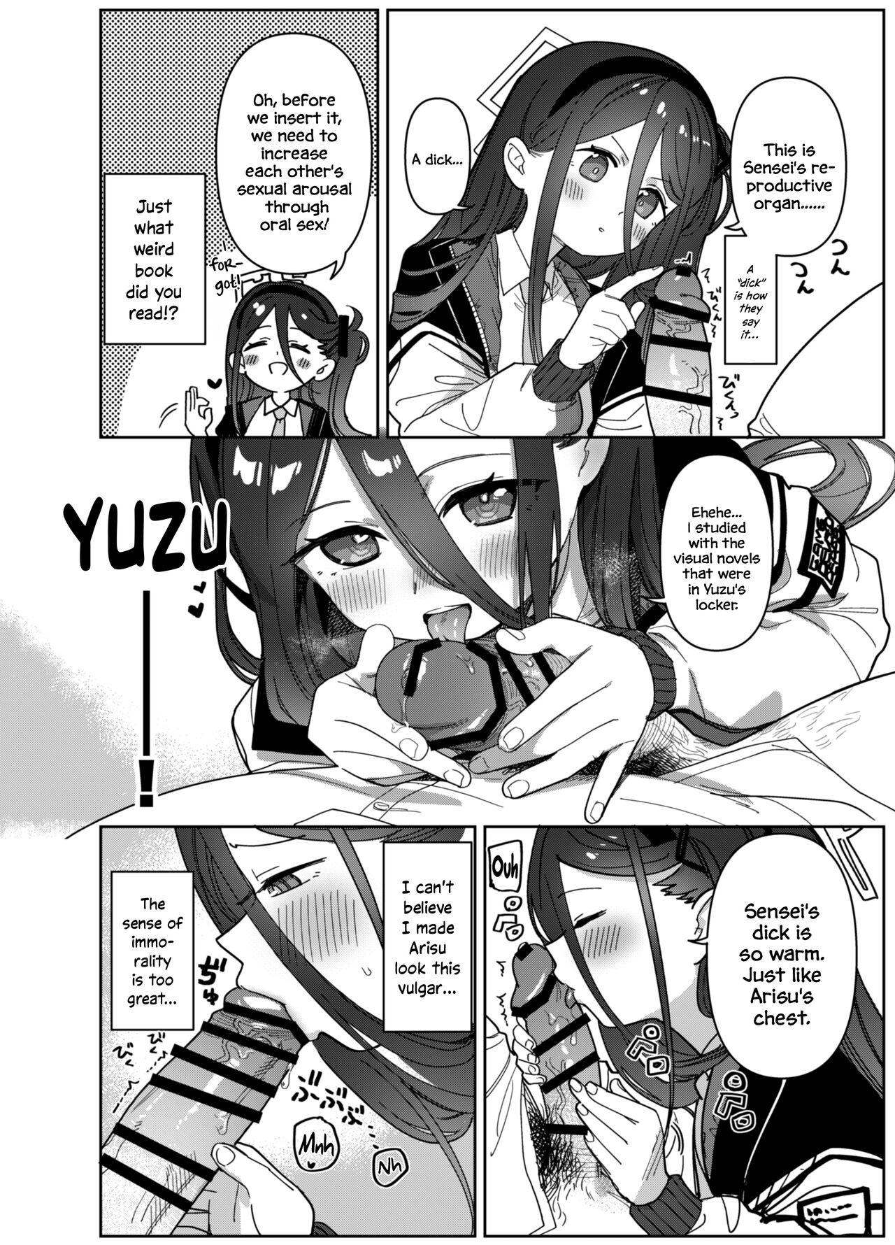 Tanned Sensei wa Yowai node Alice ga Mamorimasu! - Blue archive Real Sex - Page 8