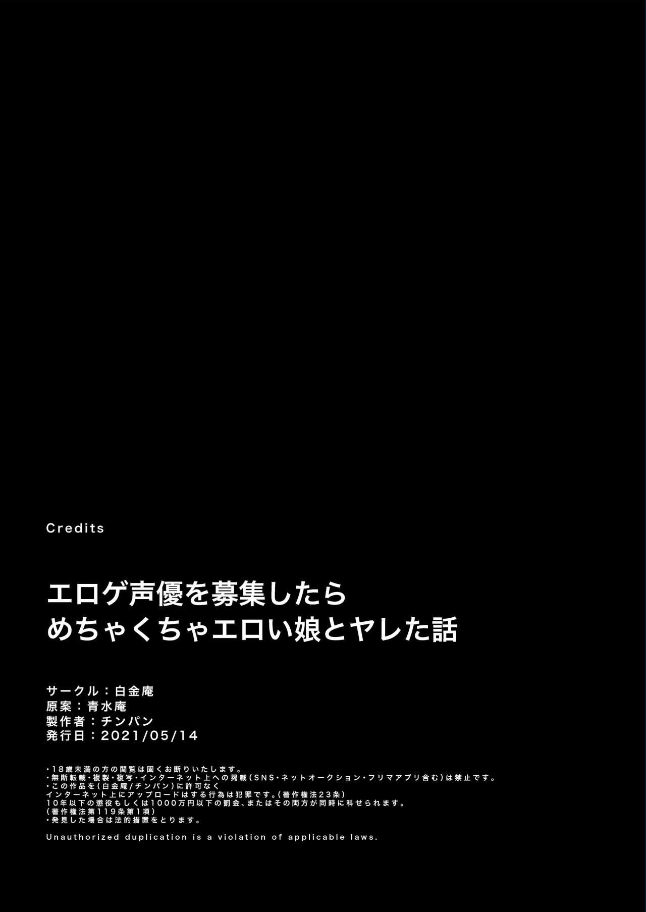 Eroge Seiyuu o Boshuu shitara Mechakucha Eroi Ko to Yareta Hanashi 78