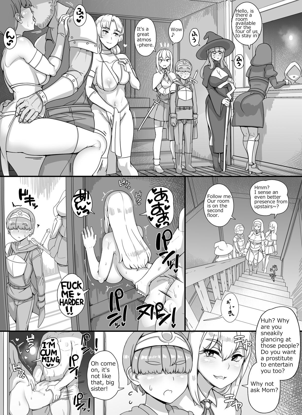 Yuusha to Haha Ane Oba Succubus Party Manga | The Hero Boy's Mother, Aunt, and Sister Are Succubus 9