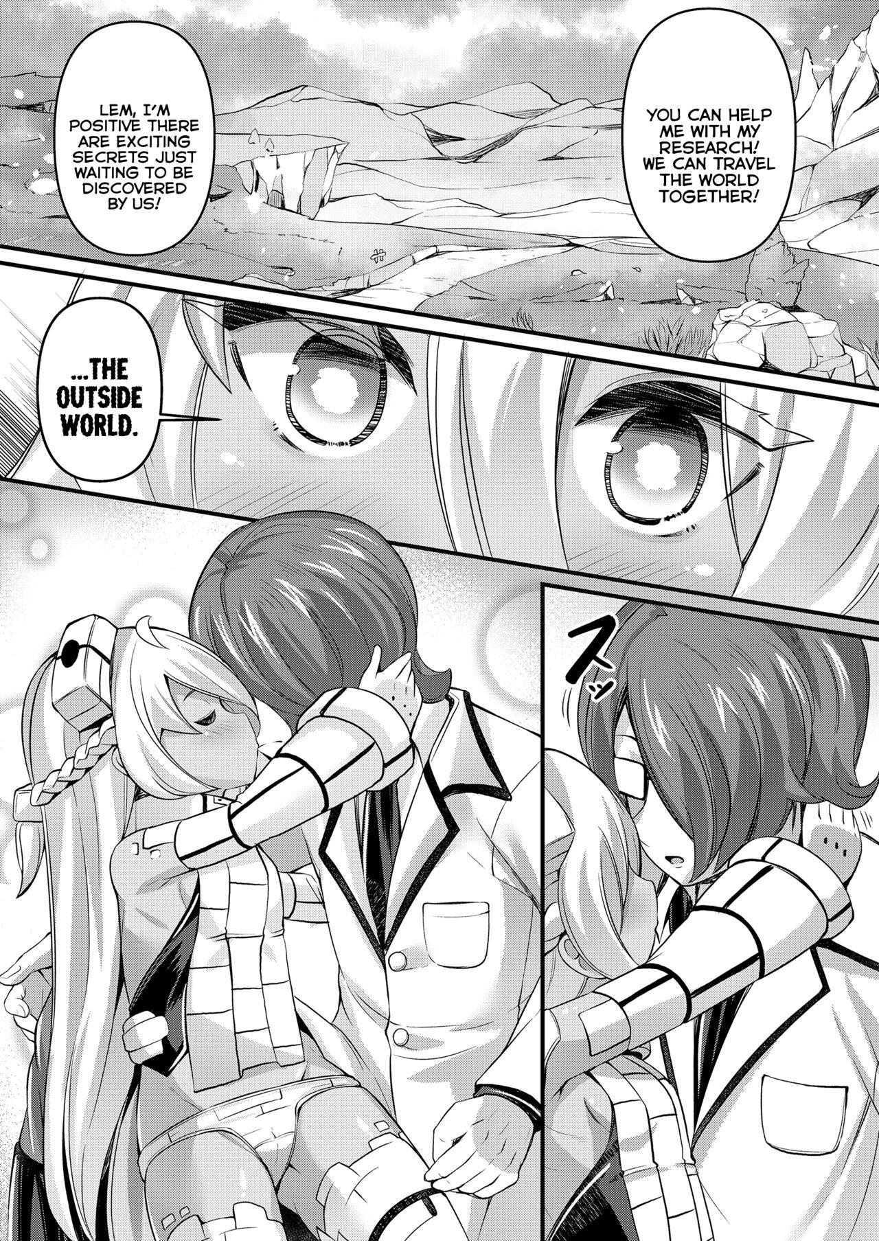 Negra Iseki Mamori no Golem-san | The Ruins' Protector Golem Cum In Pussy - Page 9