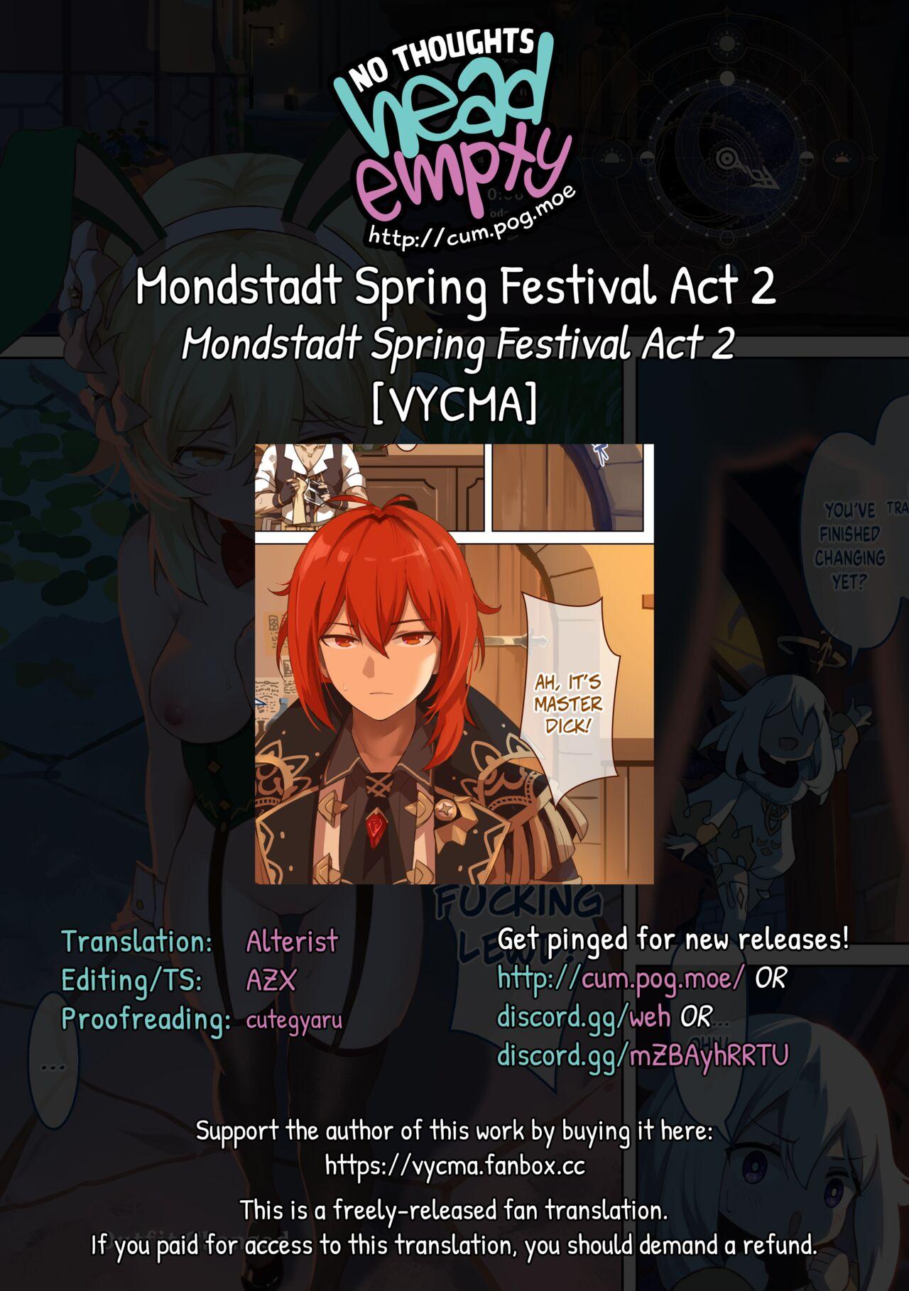 Mondstadt Hot Springs Festival Act 2 22