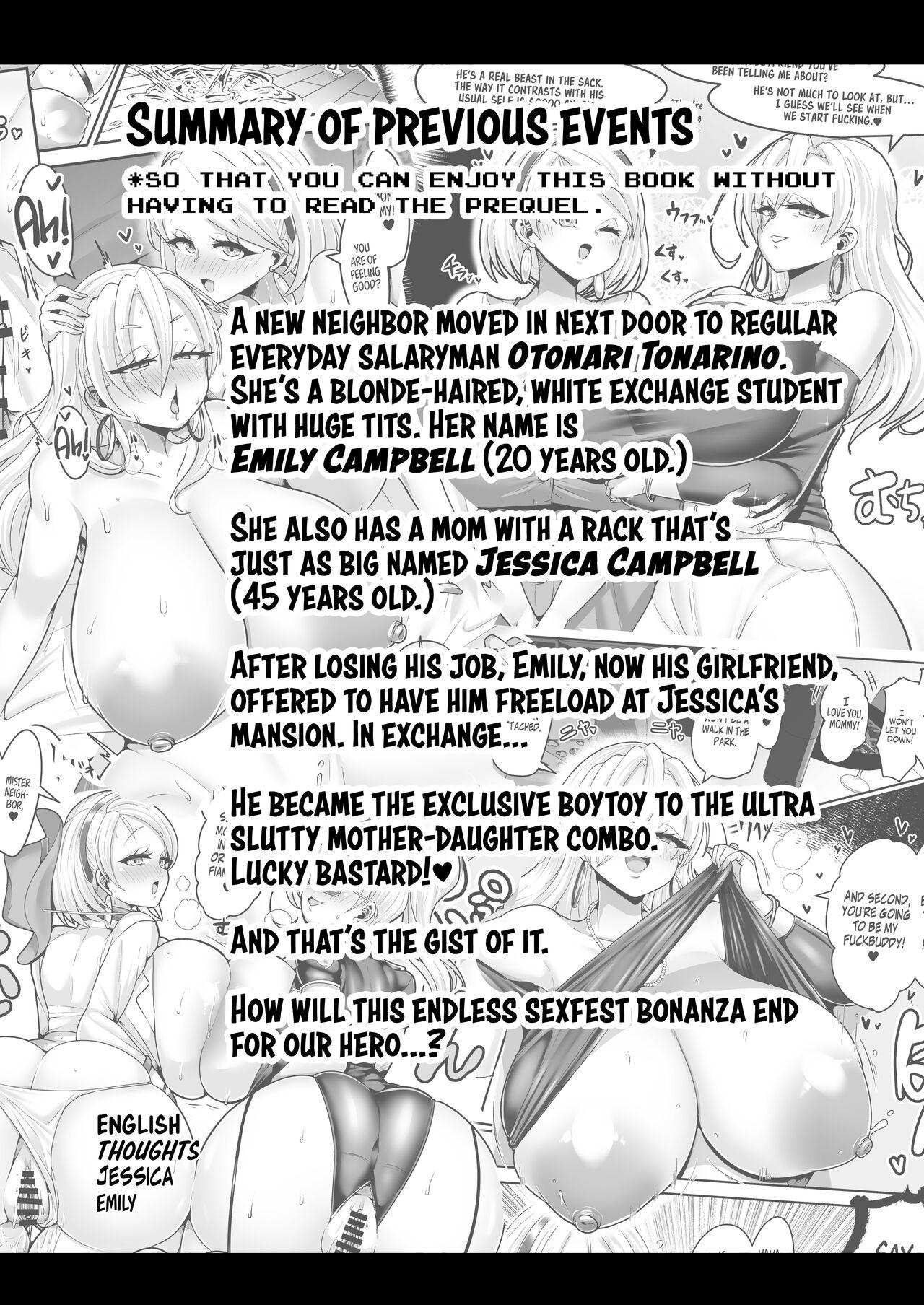 Scandal H Daisuki Kinpatsu Hakujin Bakunyuu Ryuugakusei ga Tonari no Heya ni Hikkoshite Kita!! 3 - Original Scandal - Page 3