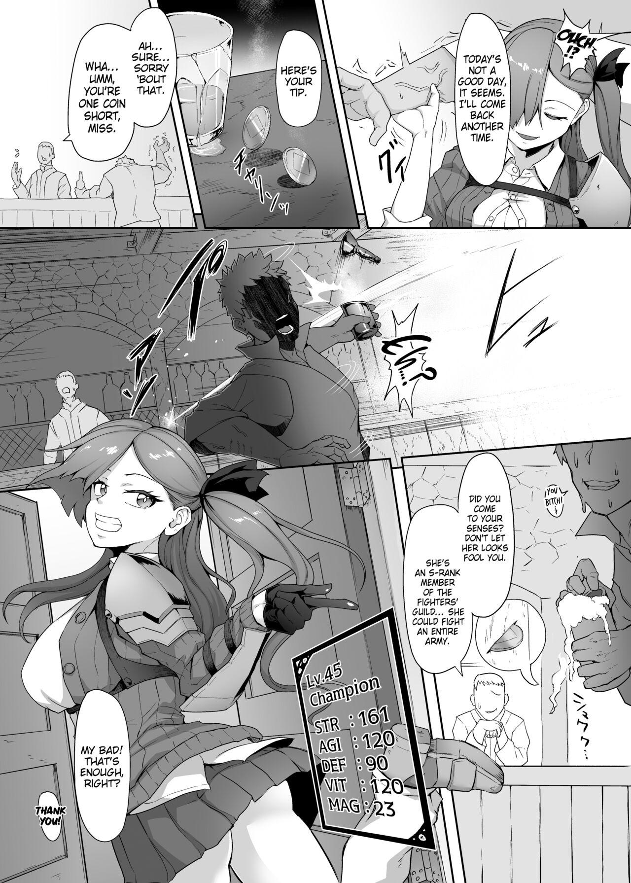 Smooth Mecha Tsuyoi Hazu no Onna Kakutouka, Mesugaki Mazoku ni Wana ni Hamerare Bokorare Futanari Buzama Level Drain Kyousei Shasei Shizako ni Sarete Sekka Hakai Shokei - Original Step Fantasy - Page 7