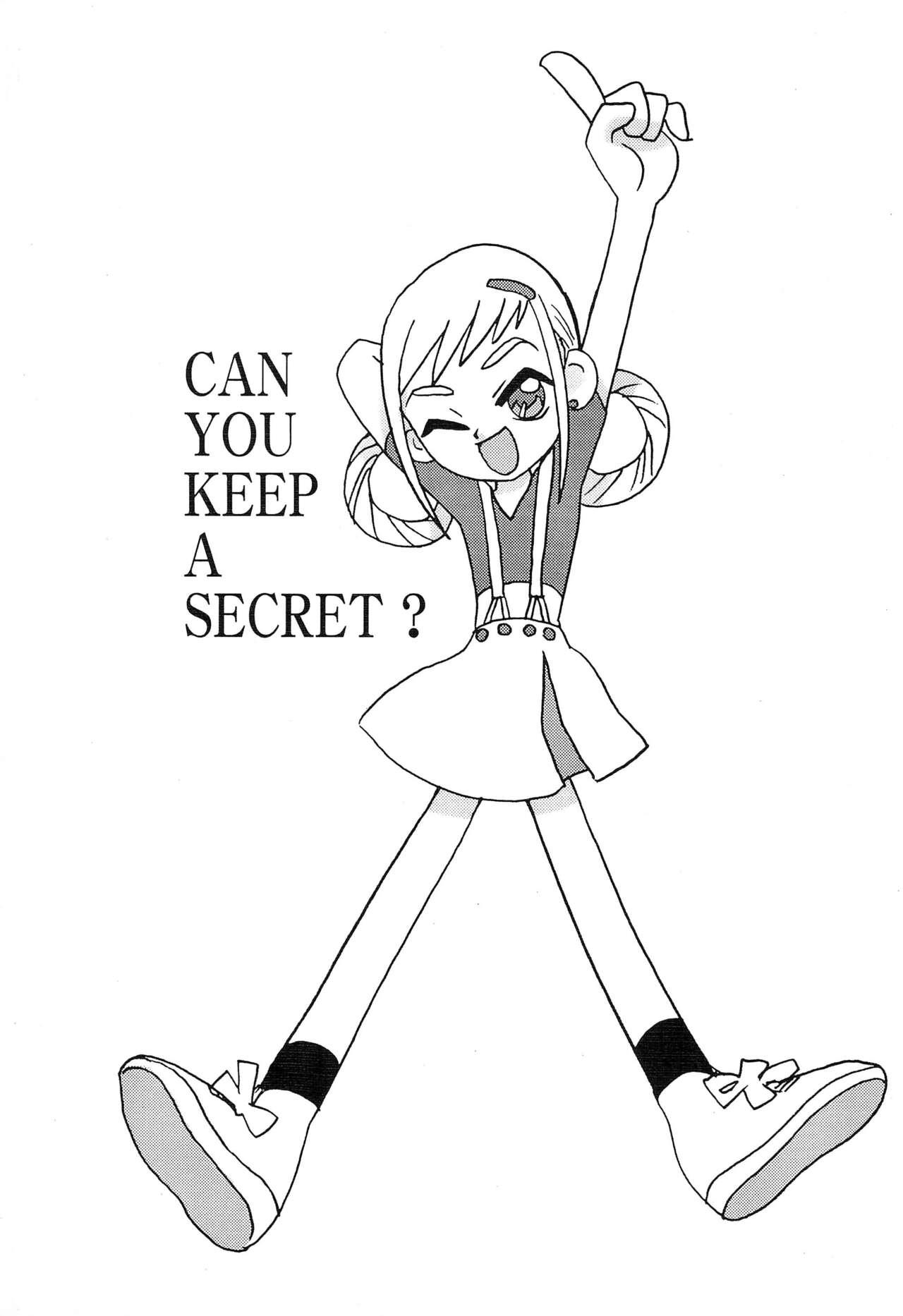 Footjob CAN YOU KEEP A SECRET? - Ojamajo doremi | magical doremi Cum - Page 1