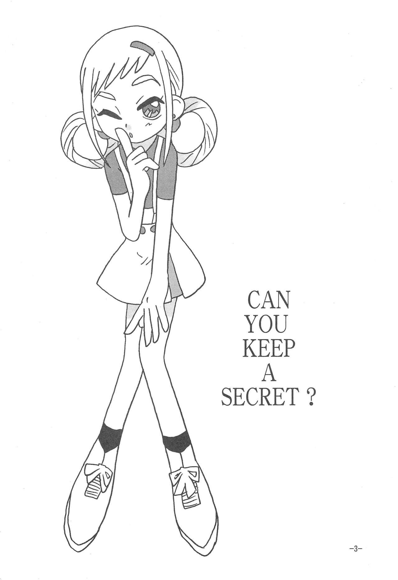 Footjob CAN YOU KEEP A SECRET? - Ojamajo doremi | magical doremi Cum - Page 3