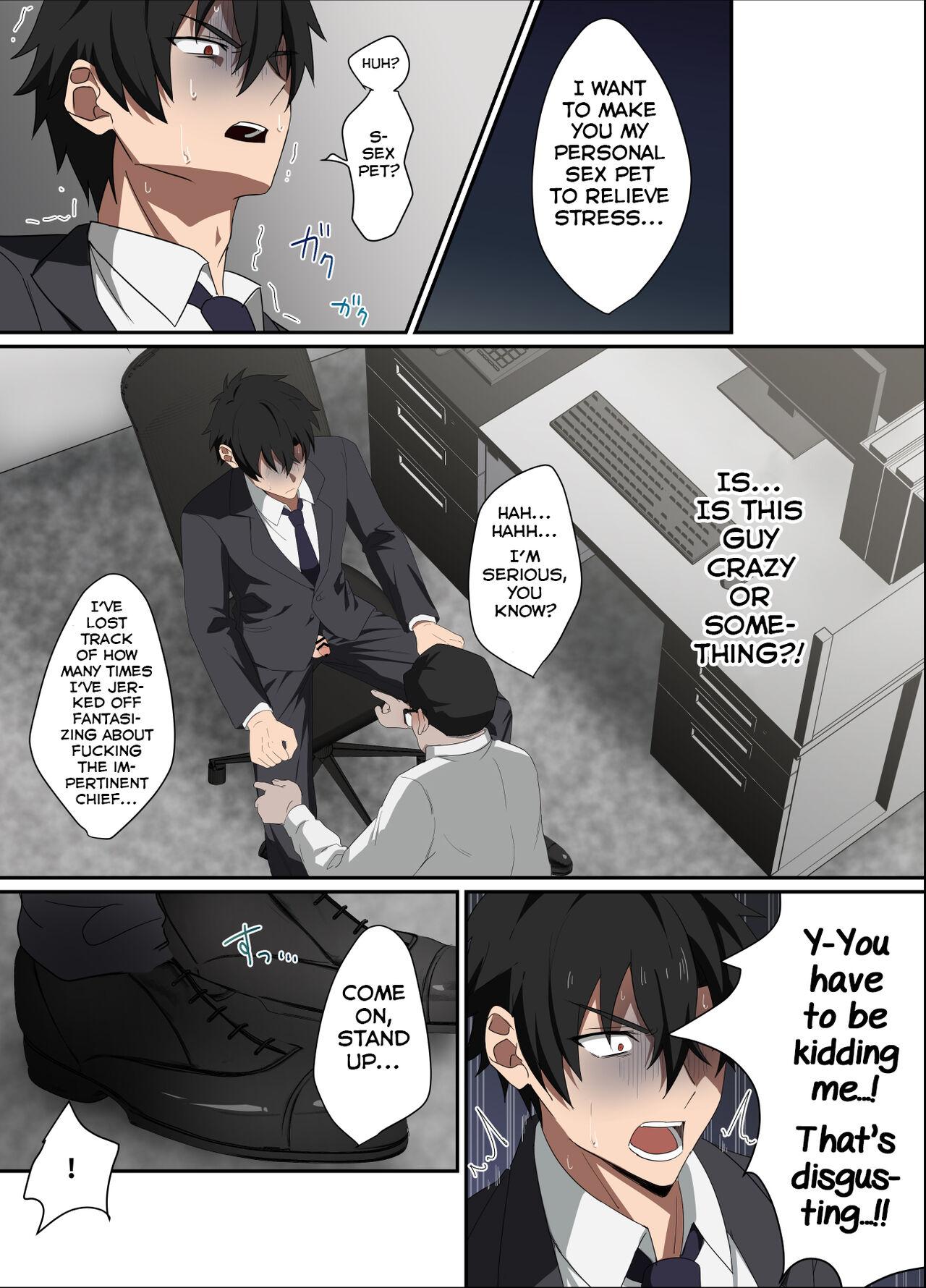 Gays Ore-sama Joushi wa Boku no Pet - Original Office Fuck - Page 7