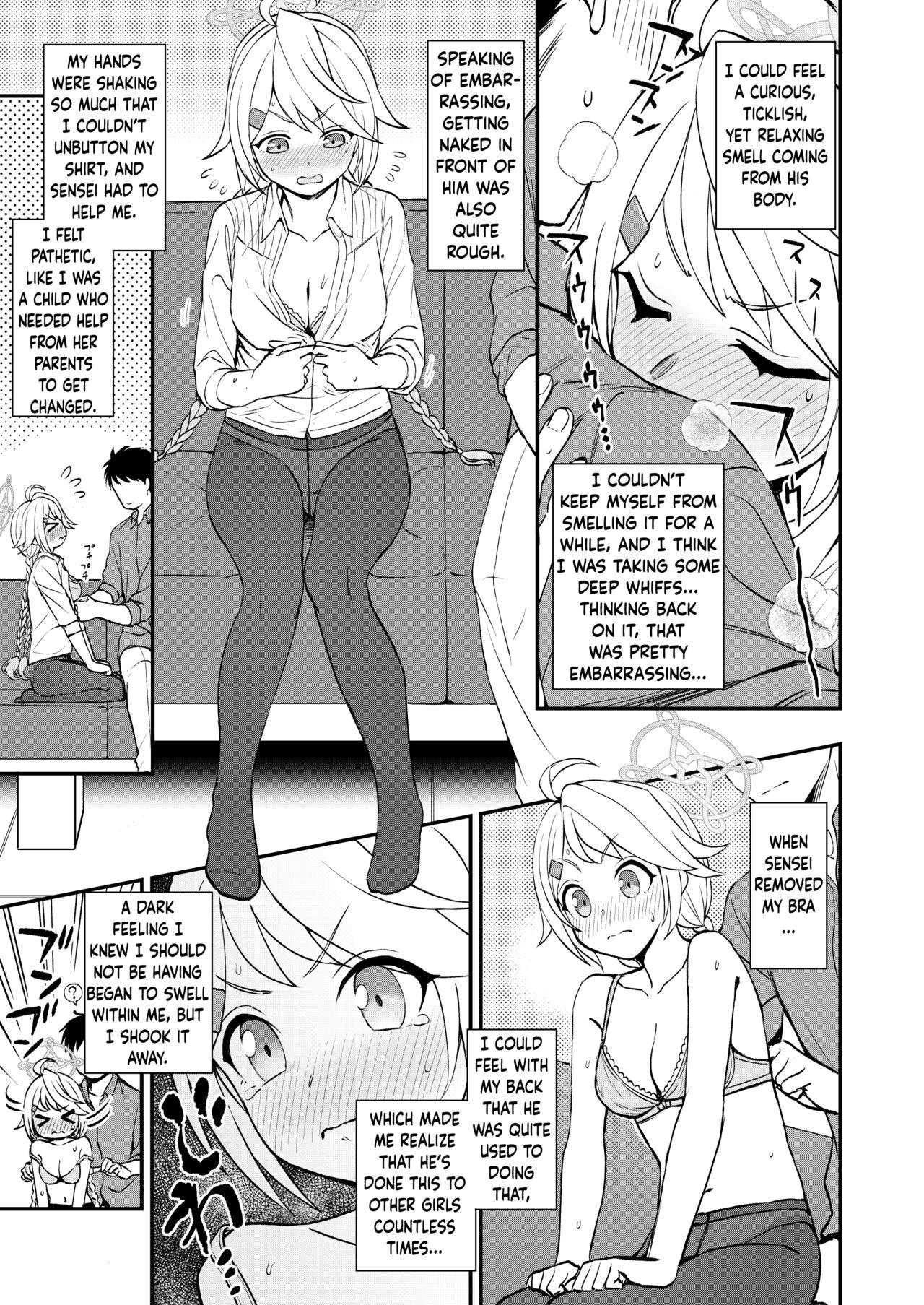 Blowjob Porn Sensei to Seito to no XXX wa Kivotos de wa Hanzai de wa Arimasen! | S*x Between a Student and a Teacher is NOT a Crime in Kivotos! - Blue archive Analsex - Page 6
