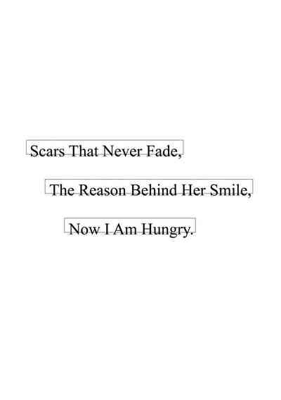Kienai Ato, Egao No Riyuu, Onaka Ga Suite. |  Scars That Never Fade, The Reason Behind Her Smile, Now I Am Hungry. 2