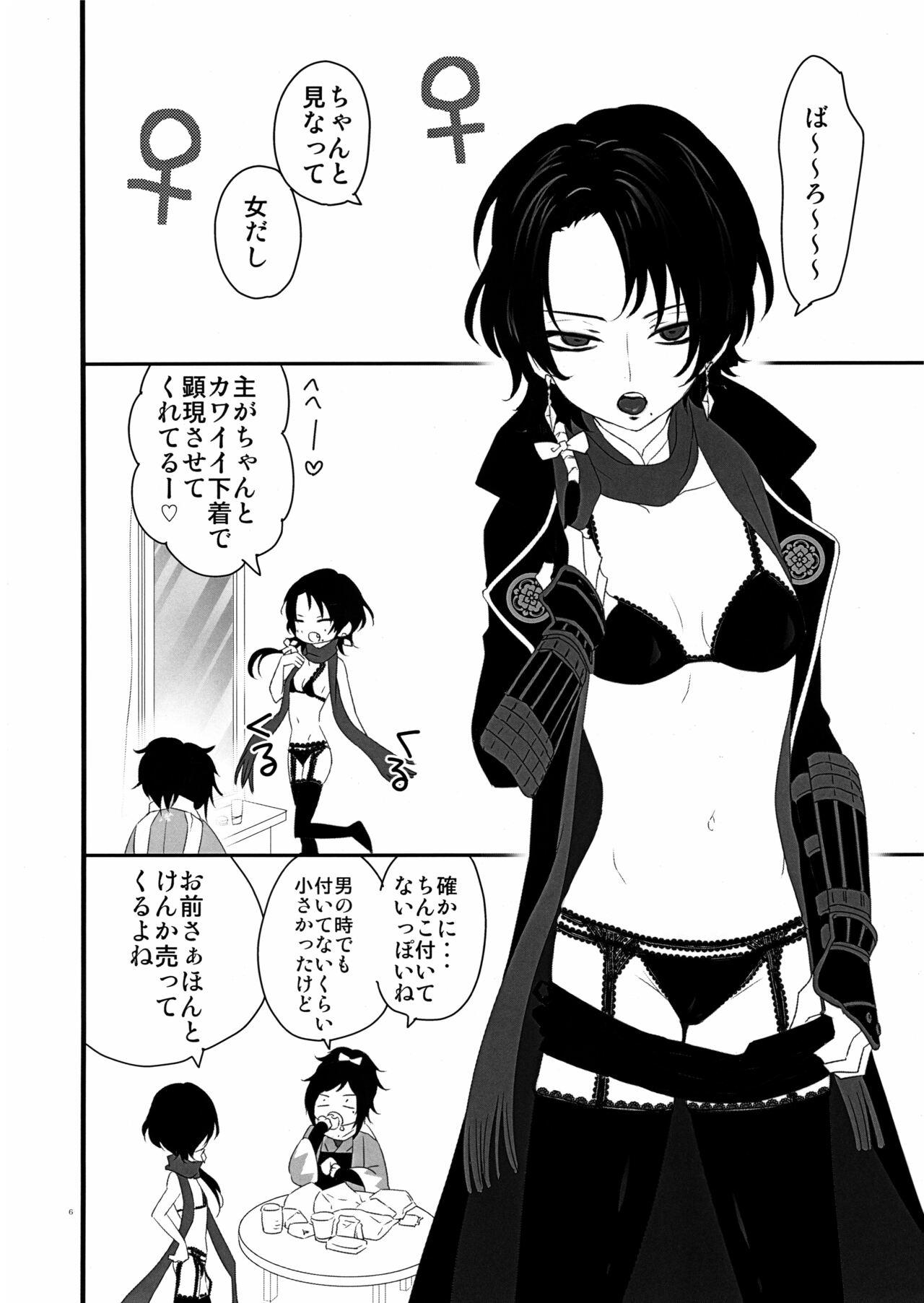 Keisotsu ni Nyotaika shite mita - Page 5