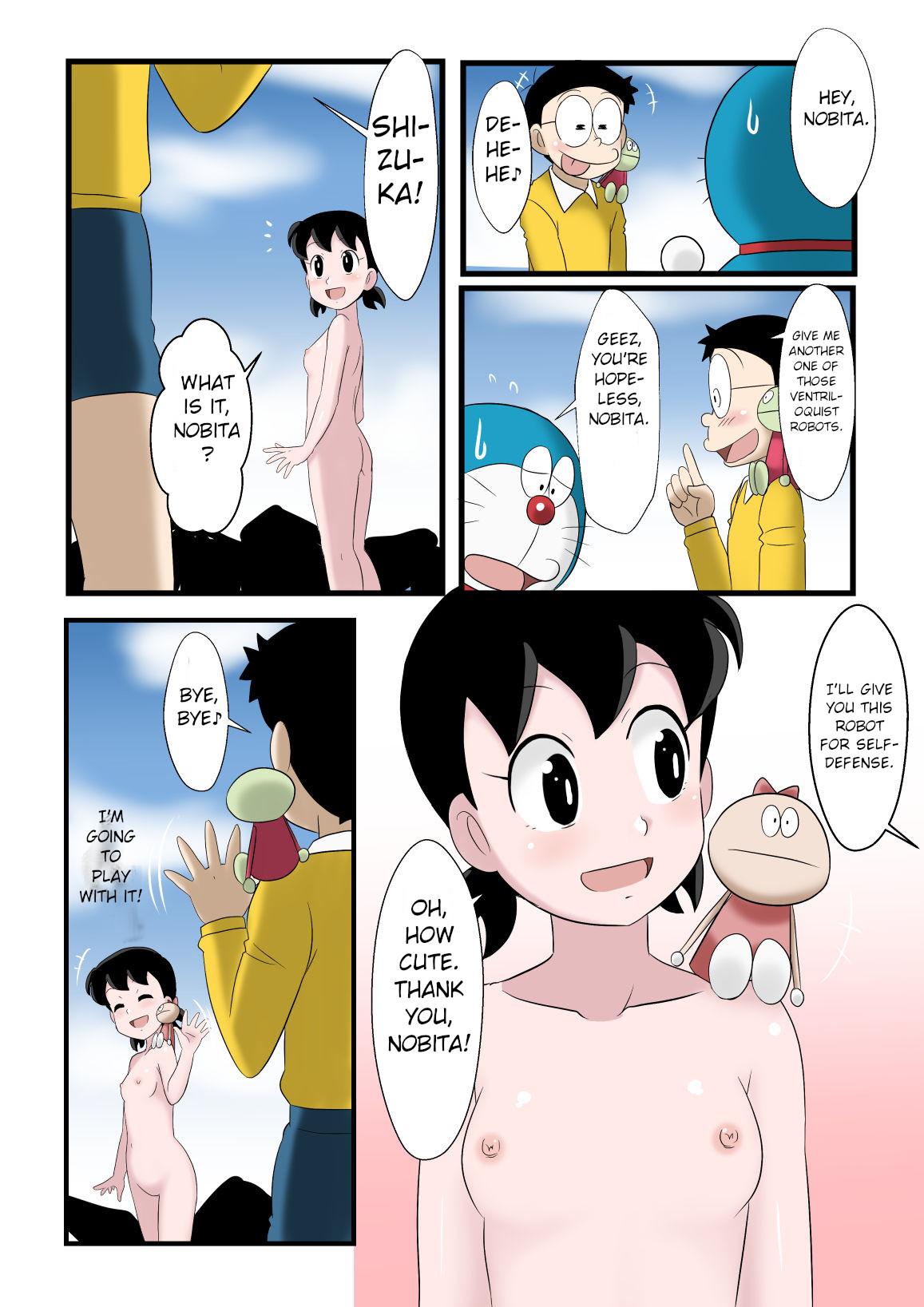 Playing [Circle Takaya] if -sizuka- 2 (Doraemon) [English] - Doraemon Big Cock - Page 4