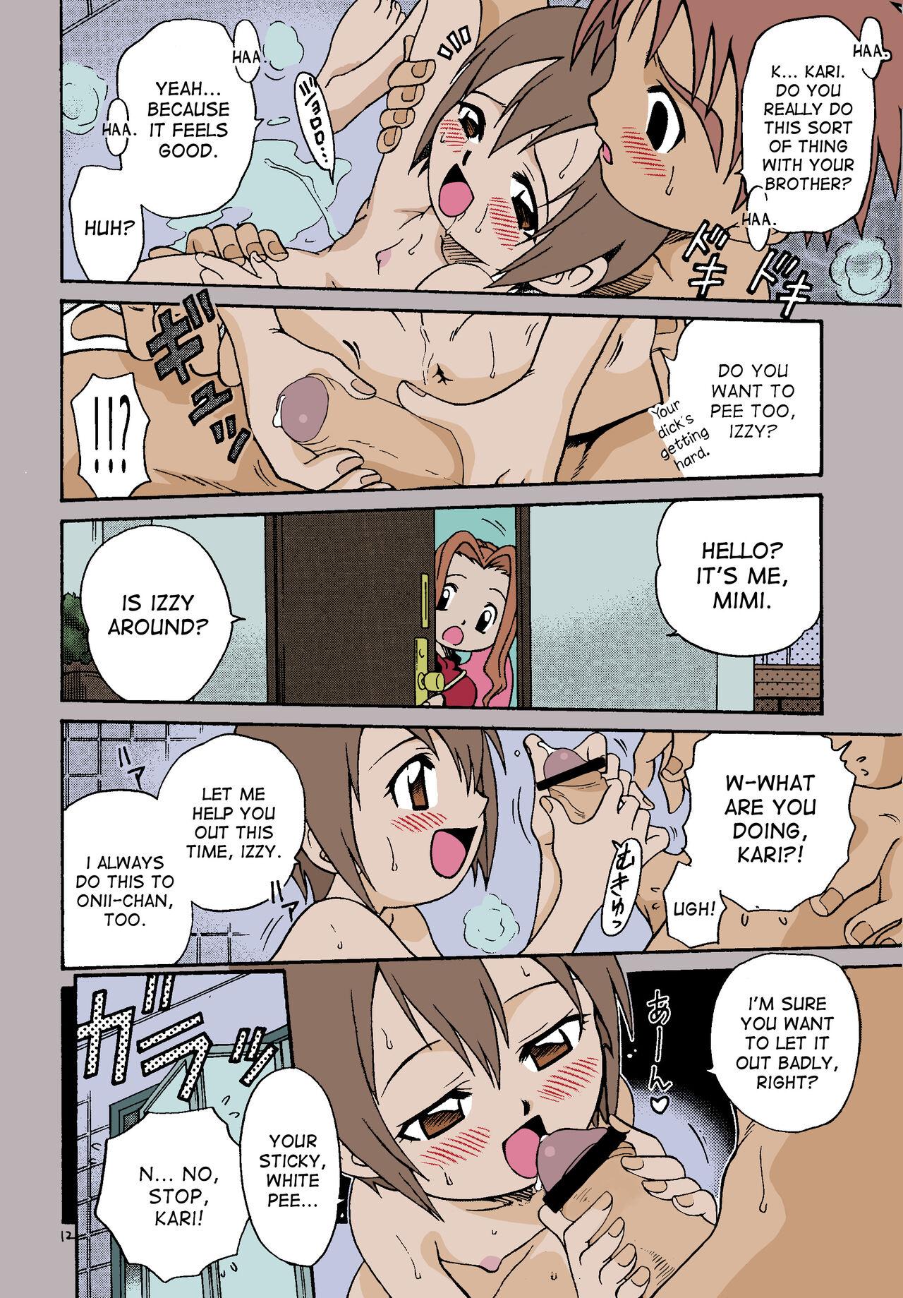 Sologirl Jou-kun, Juken de Ketsukacchin. - Digimon adventure Tetona - Page 9