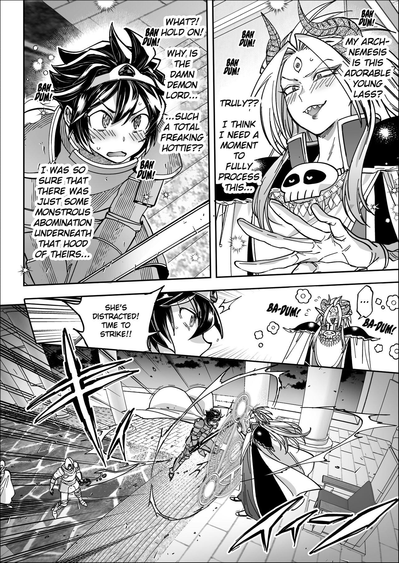 Off Saishuu Kessen de Hajimete Otagai no Sugao Mite Horechatta Yuusha to Maou | Unmasked for the Final Battle! Hero + Demon Lord - Love at First Sight! - Original Boy - Page 4
