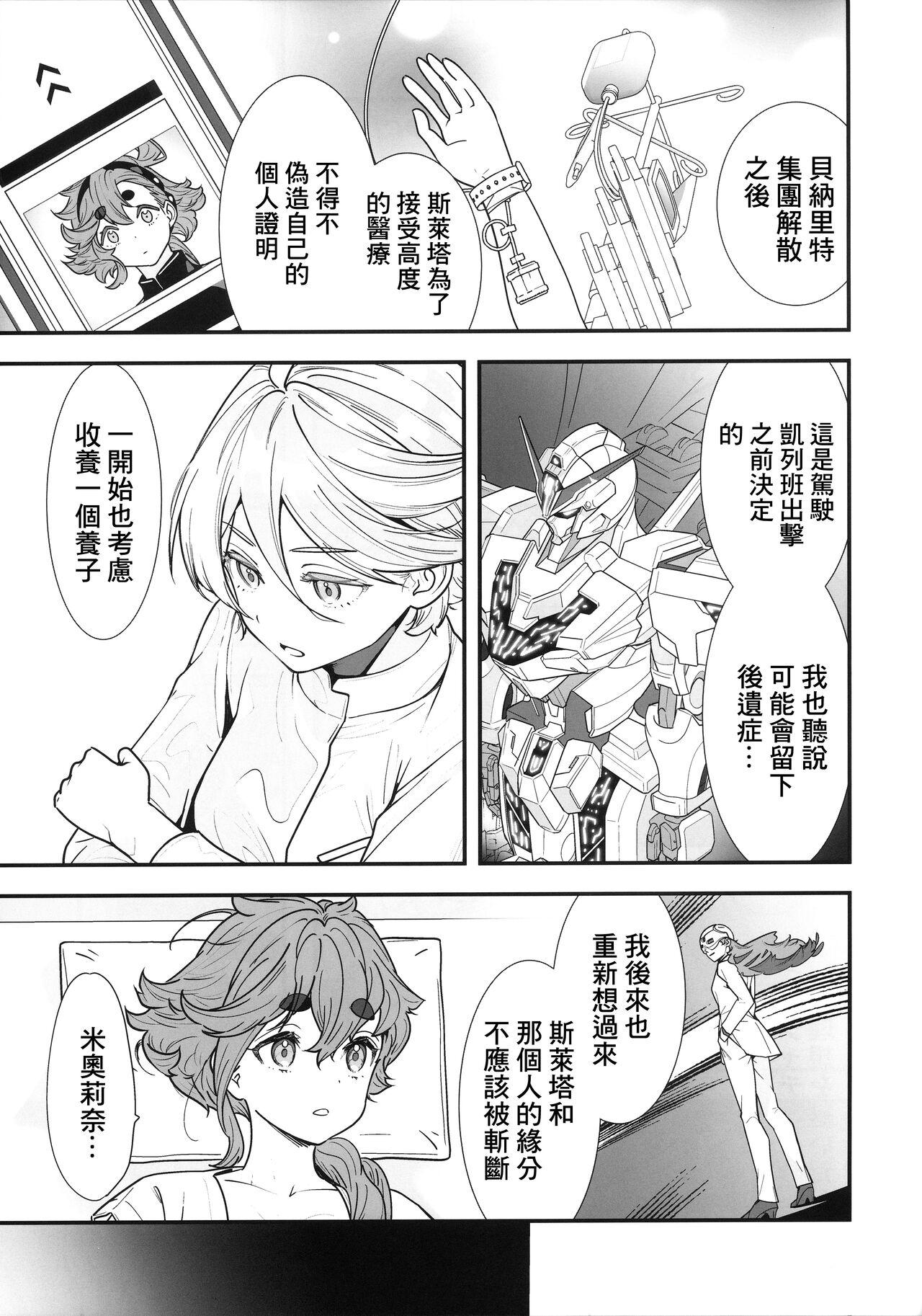 Reverse Cowgirl Shukufuku Sareru Happy End tte Tsumikasane ga Daiji desu yo ne! - Mobile suit gundam the witch from mercury Ass Fetish - Page 4