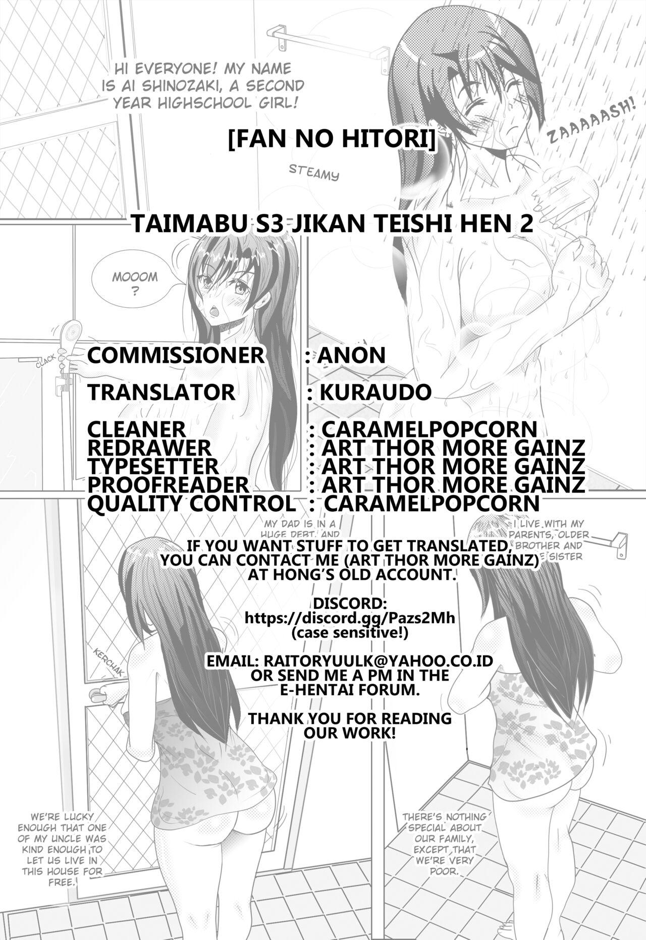 Amateur Vids Taimabu S3 Jikan Teishi Hen 2 - Original Women Sucking Dick - Page 7
