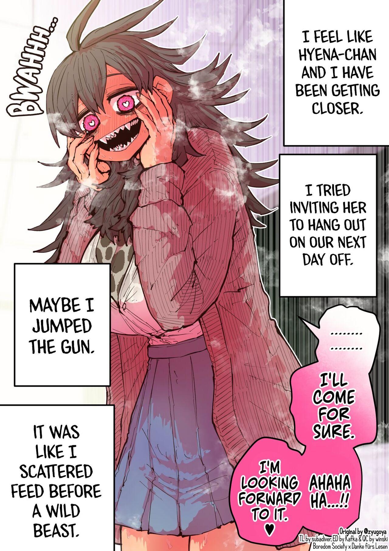 Cocksucking Being Targeted by Hyena-chan - Original Newbie - Page 7