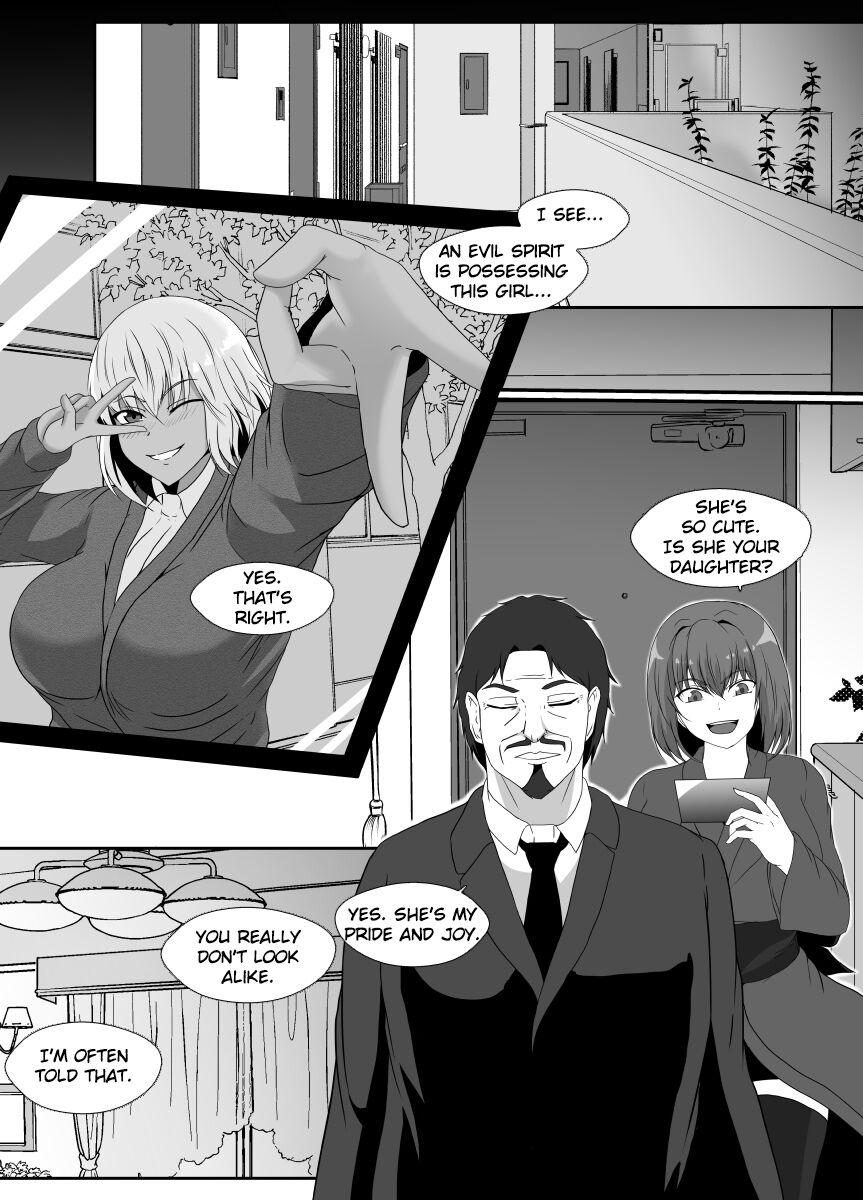 Gay Smoking Shinmai Joreishi wa Akuryo ni  Tsukareru | The Possessed Novice Exorcist - Original Smoking - Page 4