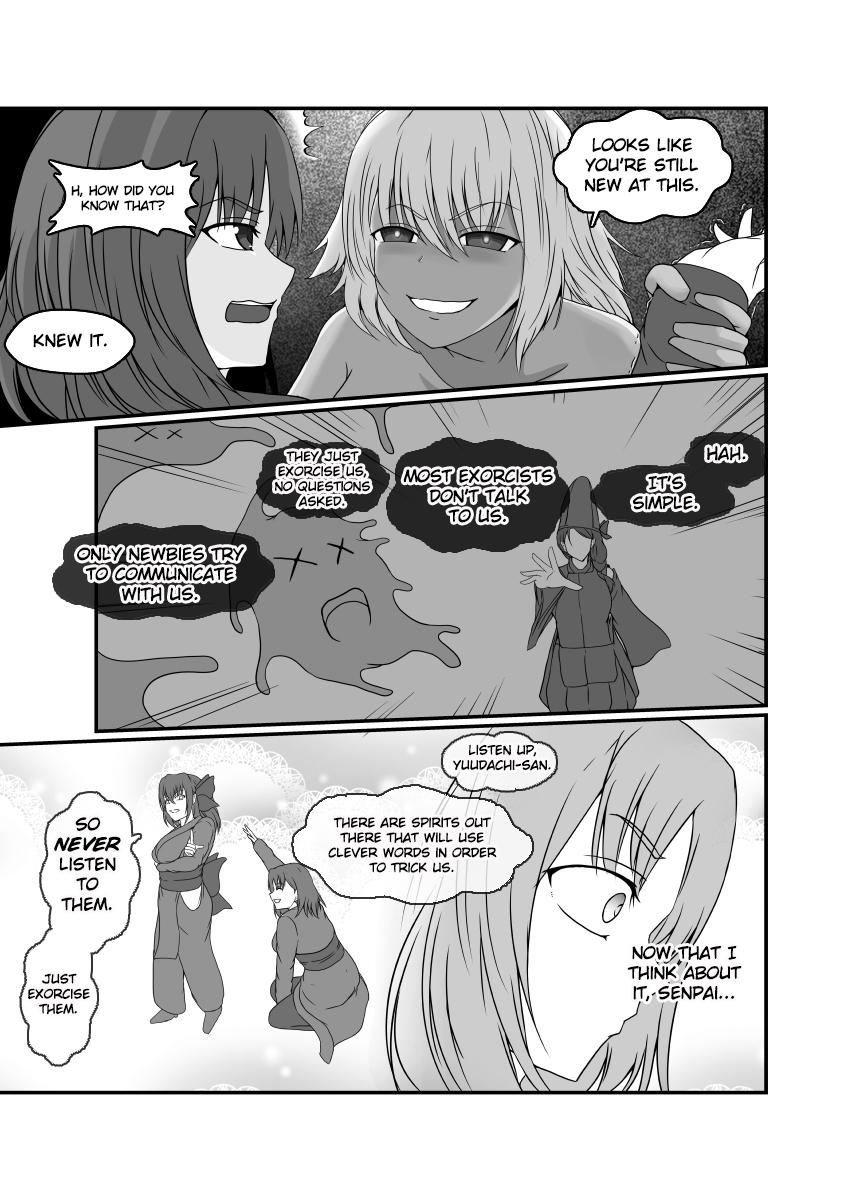 Gay Smoking Shinmai Joreishi wa Akuryo ni  Tsukareru | The Possessed Novice Exorcist - Original Smoking - Page 9