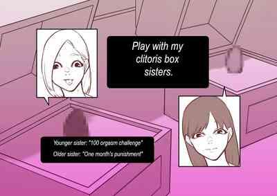 Cli Box ni Batta Oneetachi no Cli o Ijiri Taosu | Play with my clitoris box sisters. 1