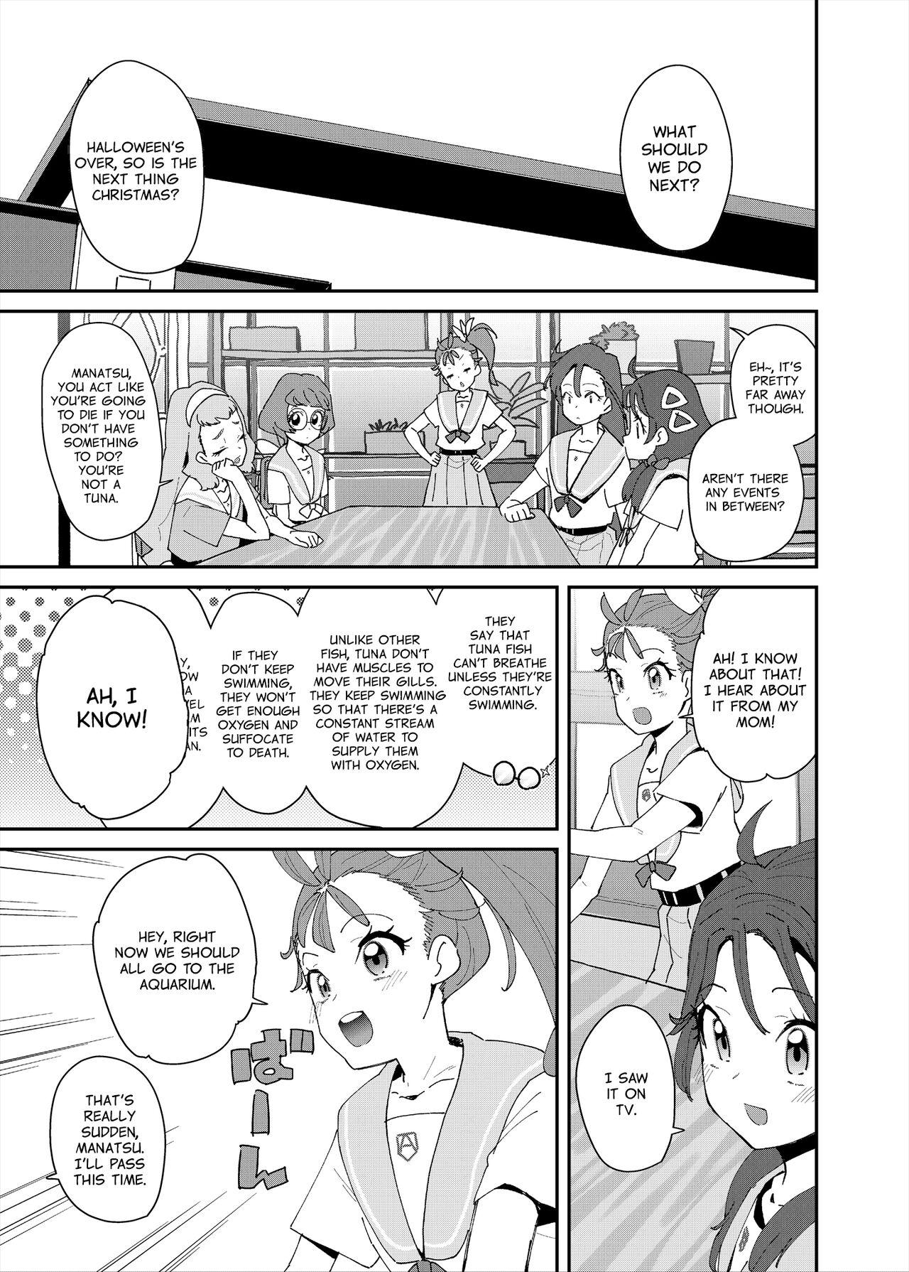 Outside Sex o Oboeta Jiki Joou | A Future Queen Who Discovered Sex - Tropical-rouge precure Amateur - Page 4