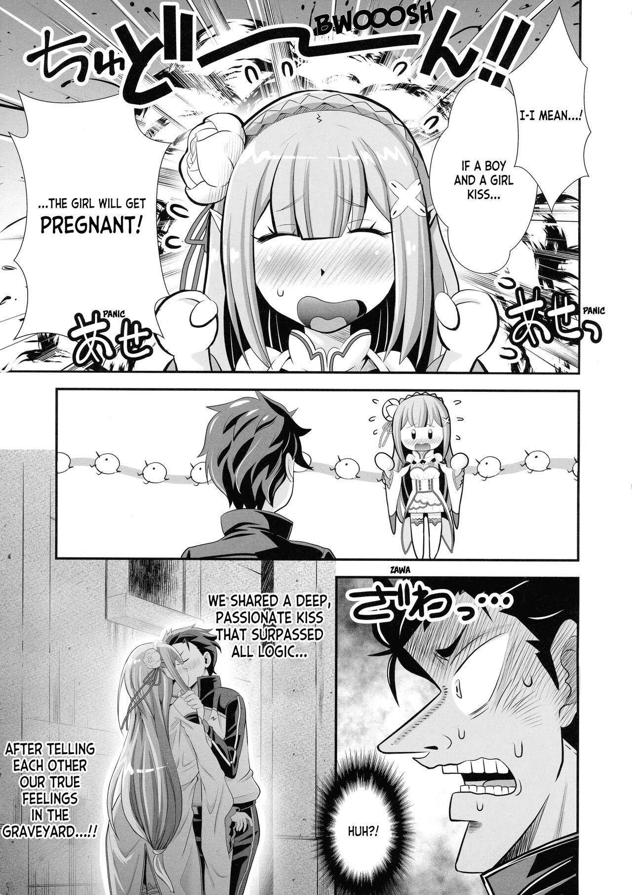 Cumming Re: Zero na Maid-san vol. 3 - Re zero kara hajimeru isekai seikatsu Ecchi - Page 3