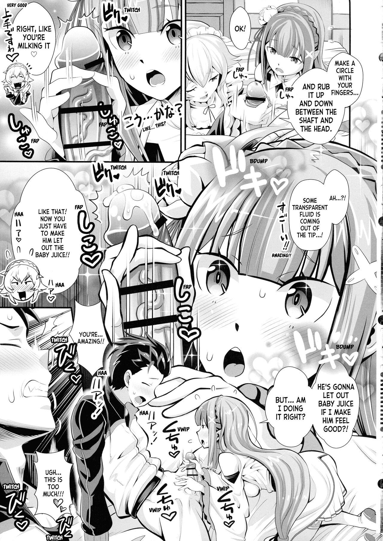 Cumming Re: Zero na Maid-san vol. 3 - Re zero kara hajimeru isekai seikatsu Ecchi - Page 9