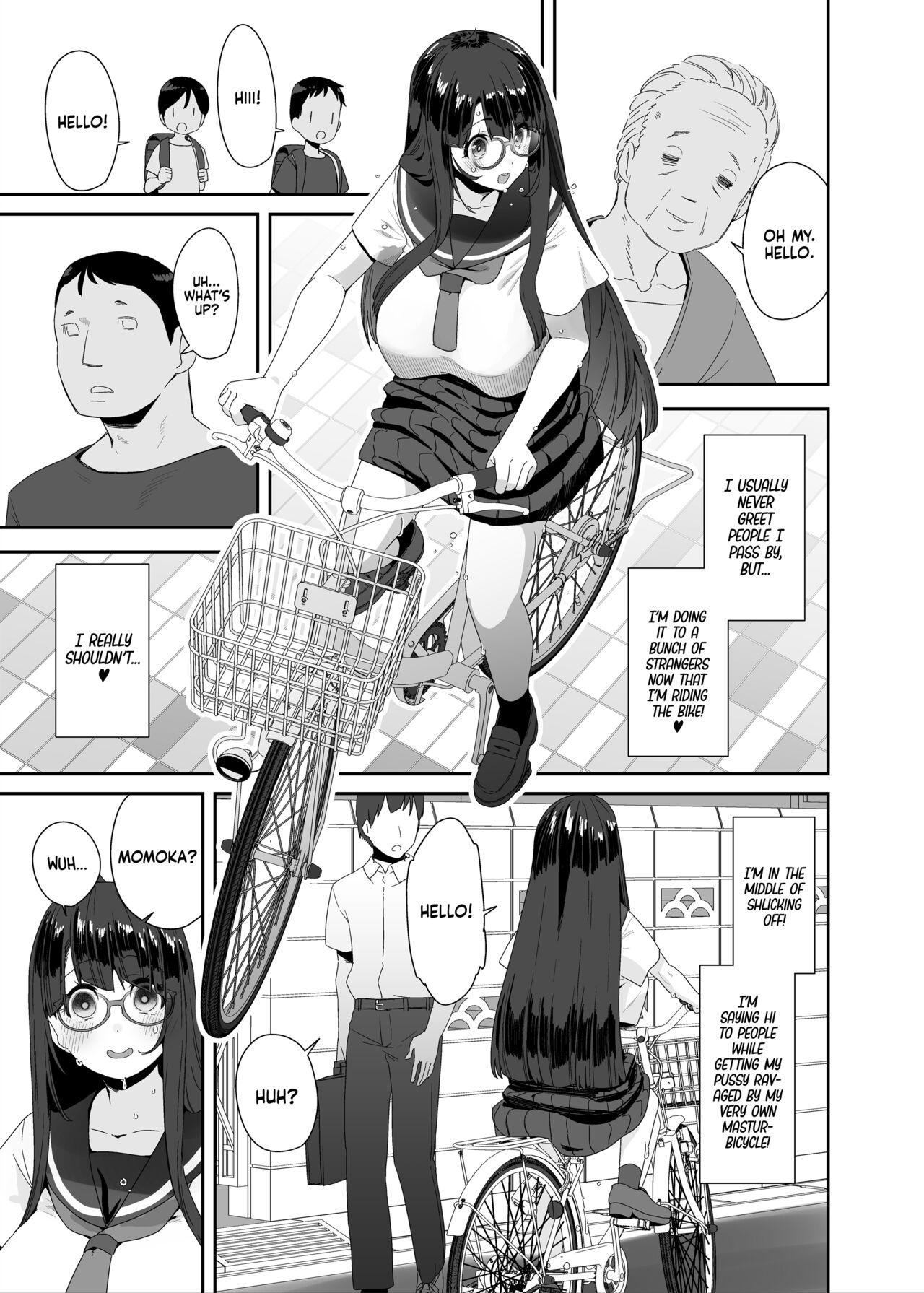 Dosukebe Kyonyuu Joshi ga Acme Jitensha de Osanpo Onanie suru Hanashi | The Slutty, Stacked Middle Schooler Who Gets Off on her Bike 12