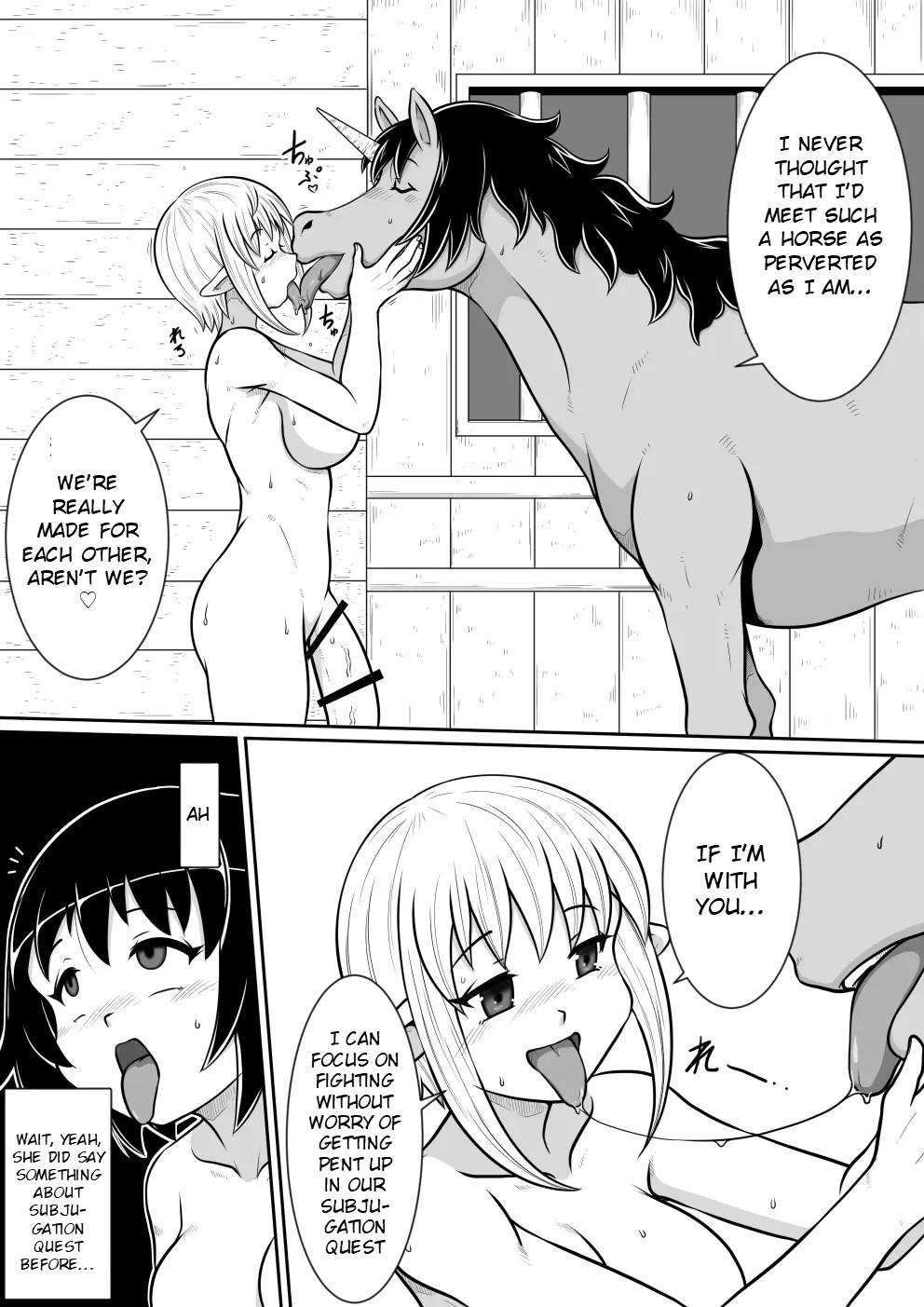 Tensei shitara Futanari Uma ni Narimashita Kouhen | Reincarnated as a Futanari Horse Second Part 39