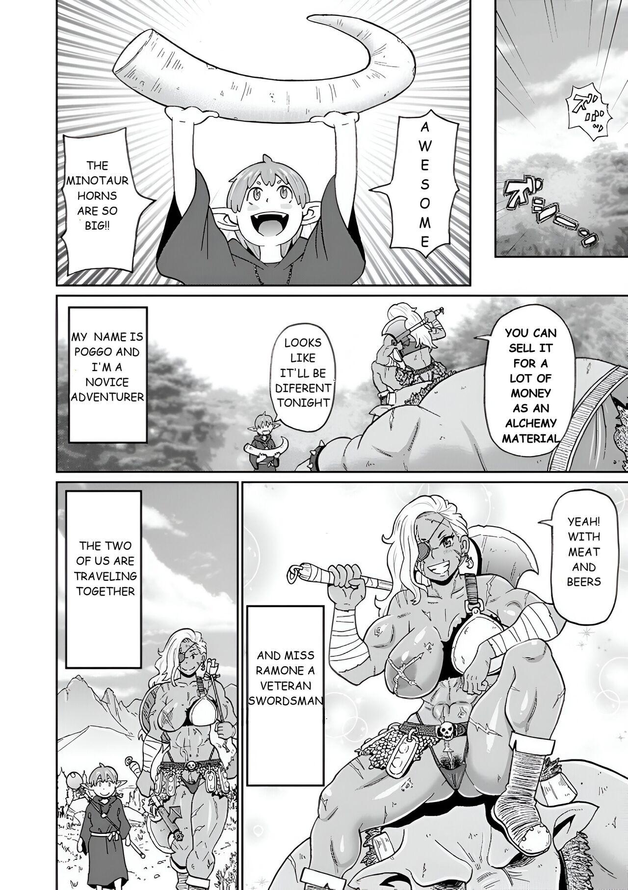 Blonde Rekisen no Onna Senshi to Boku no Tabi 3 Wa | My Journey With an Experienced Adventurer 3 Guyonshemale - Page 2