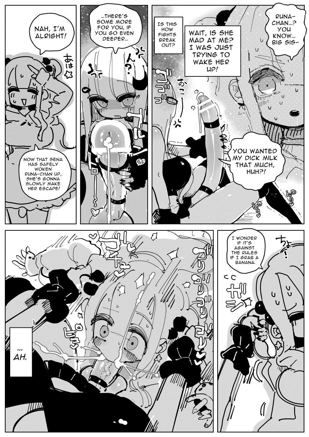 Ochinpo Milk Sisters| Dick Milk Sisters - Page 16