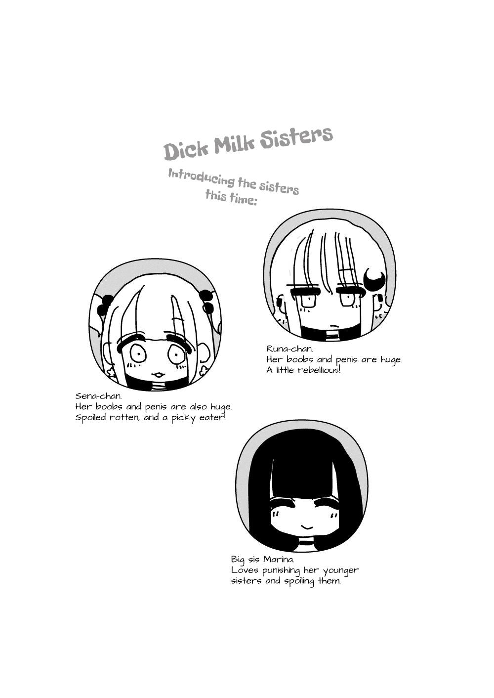 Ochinpo Milk Sisters| Dick Milk Sisters - Page 35