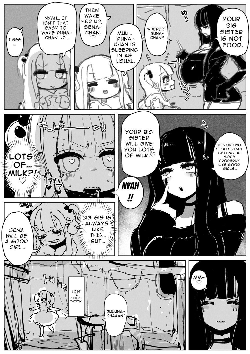 Ochinpo Milk Sisters| Dick Milk Sisters - Page 5