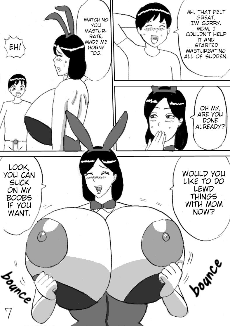 Babysitter Mama wa Bakunyuu Bunny Girl - Original Facials - Page 7