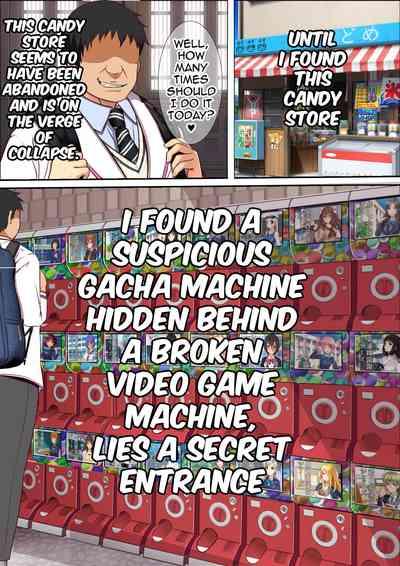 Kinjo no Dagashiya no Gachaponki ni Onaho-ka shita Classmate ga Haitteiru no Daga | A Gacha Machine Was Installed at a Local Candy Store, Where You Can Win a Female Onahole. 2