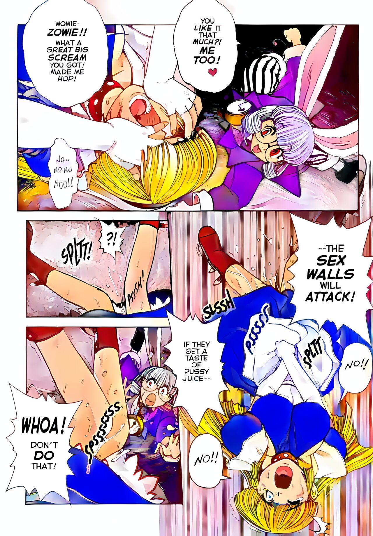 Two ALICE IN SEXLAND 1 in COLOR Blowjob - Page 12