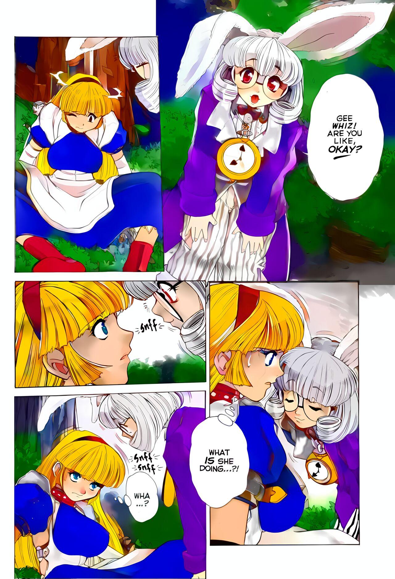 Two ALICE IN SEXLAND 1 in COLOR Blowjob - Page 7
