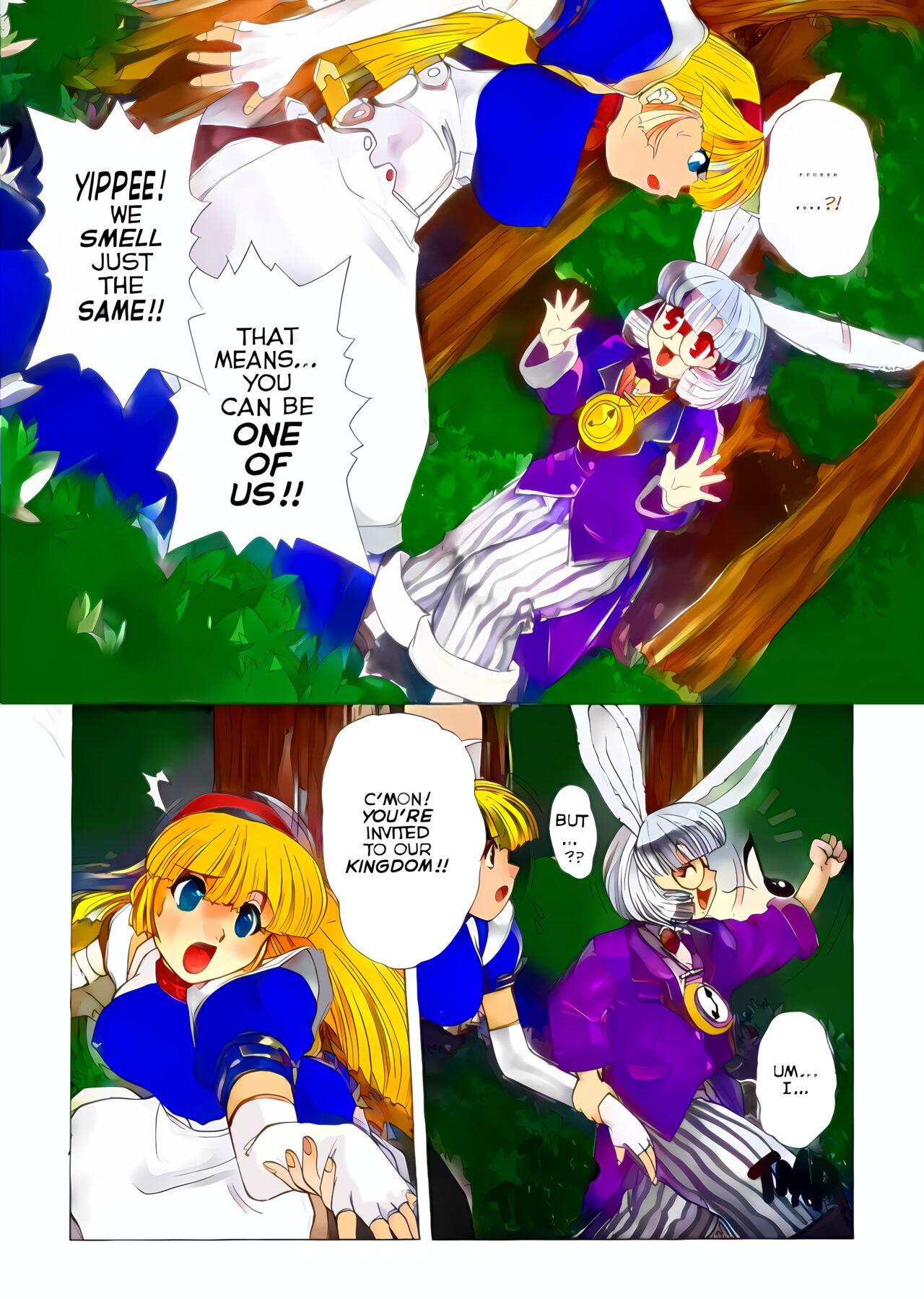 Two ALICE IN SEXLAND 1 in COLOR Blowjob - Page 8