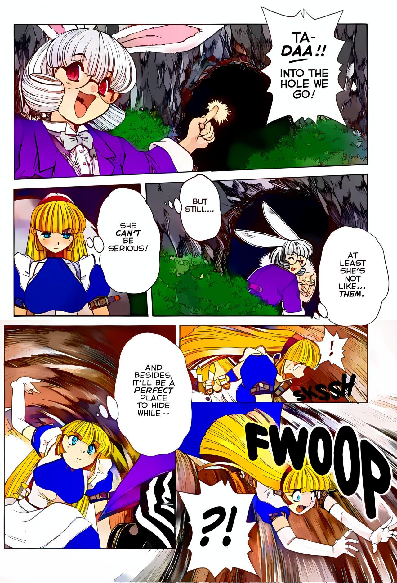Two ALICE IN SEXLAND 1 in COLOR Blowjob - Page 9