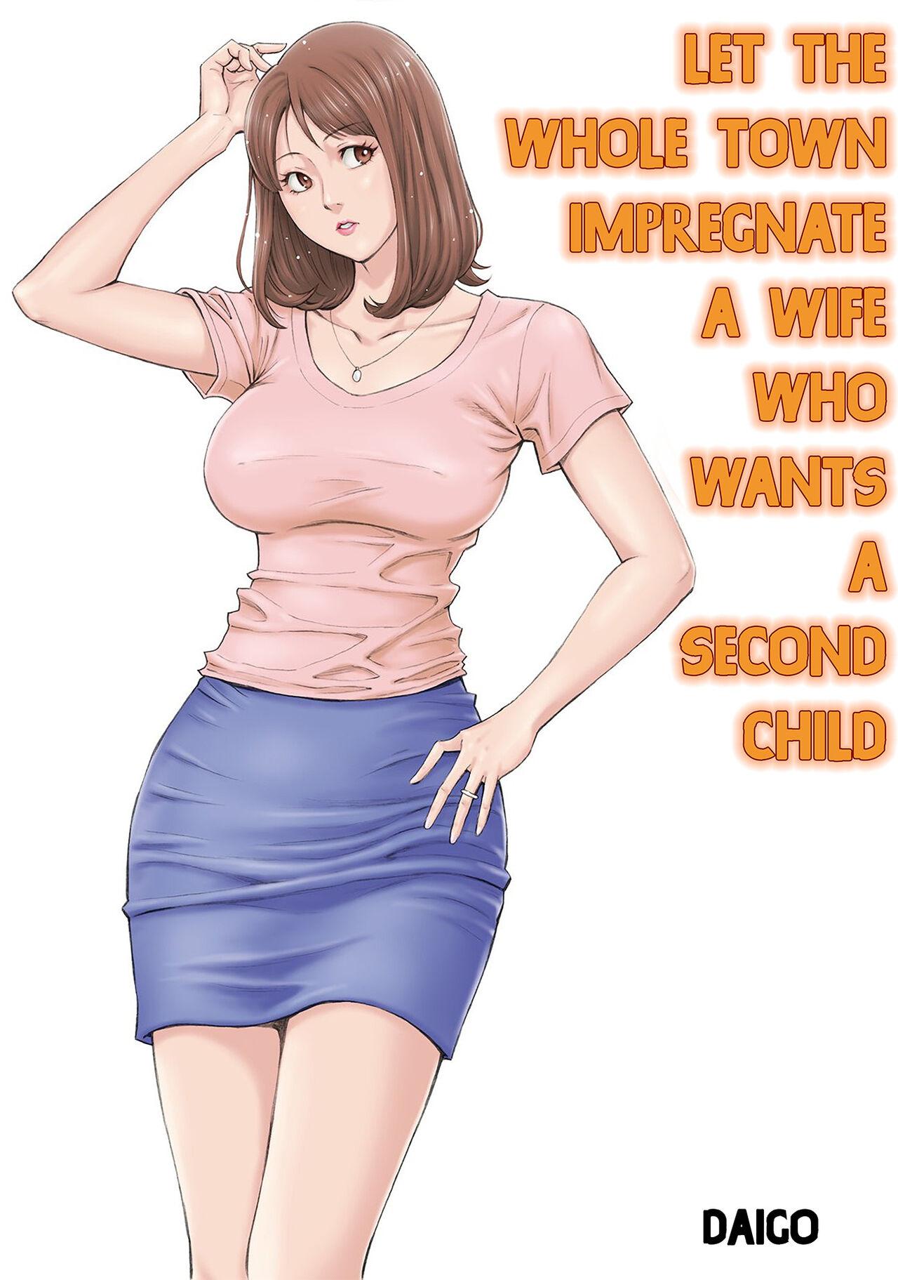 Blow Job Contest Futarime ga Hoshii Hitozuma o Chounai Minna de Haramaseyou | Let The Whole Town Impregnate A Wife Who Wants A Second Child Novia - Page 1