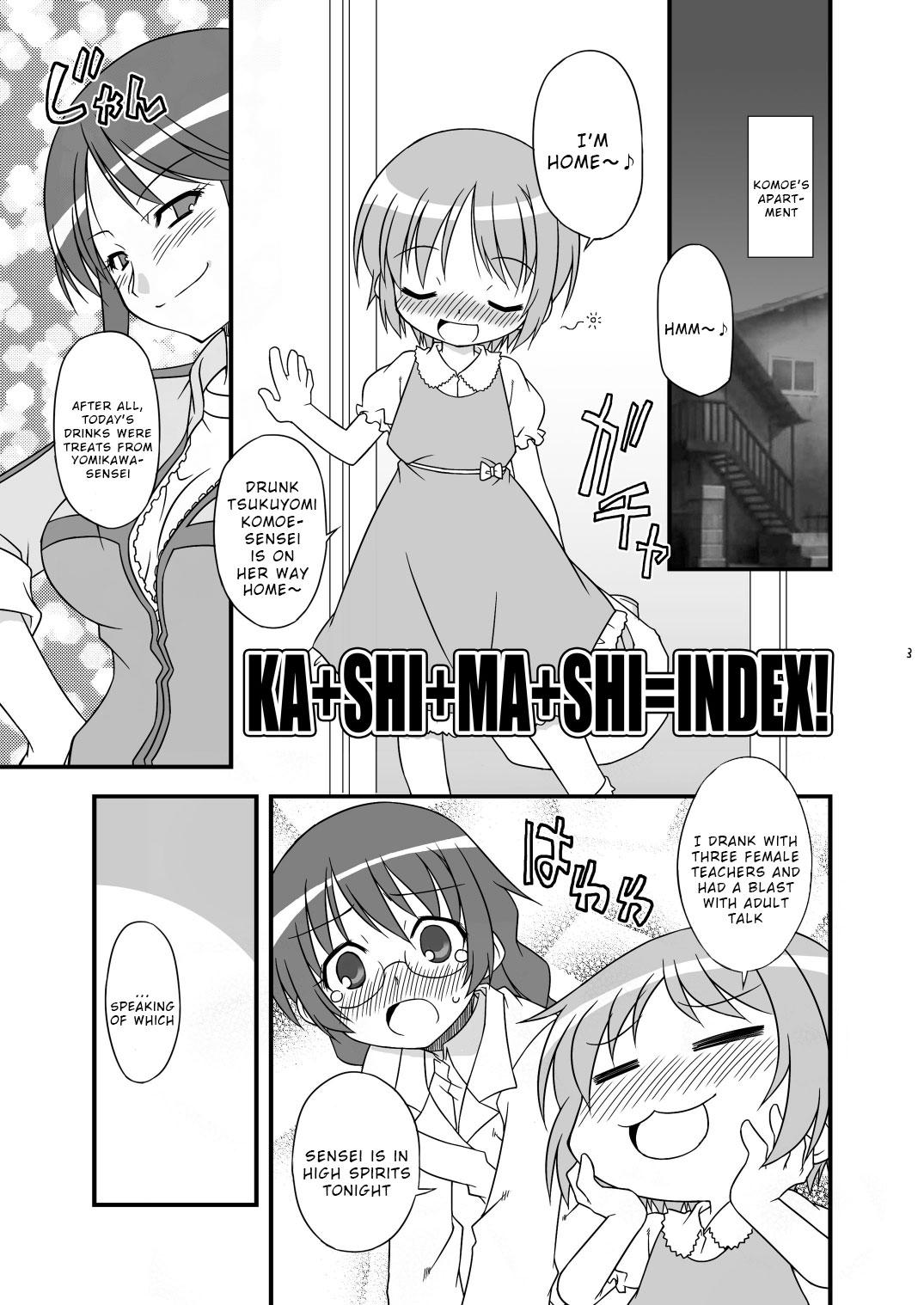 Big Natural Tits KA+SHI+MA+SHI=INDEX! - Toaru project Classic - Page 4