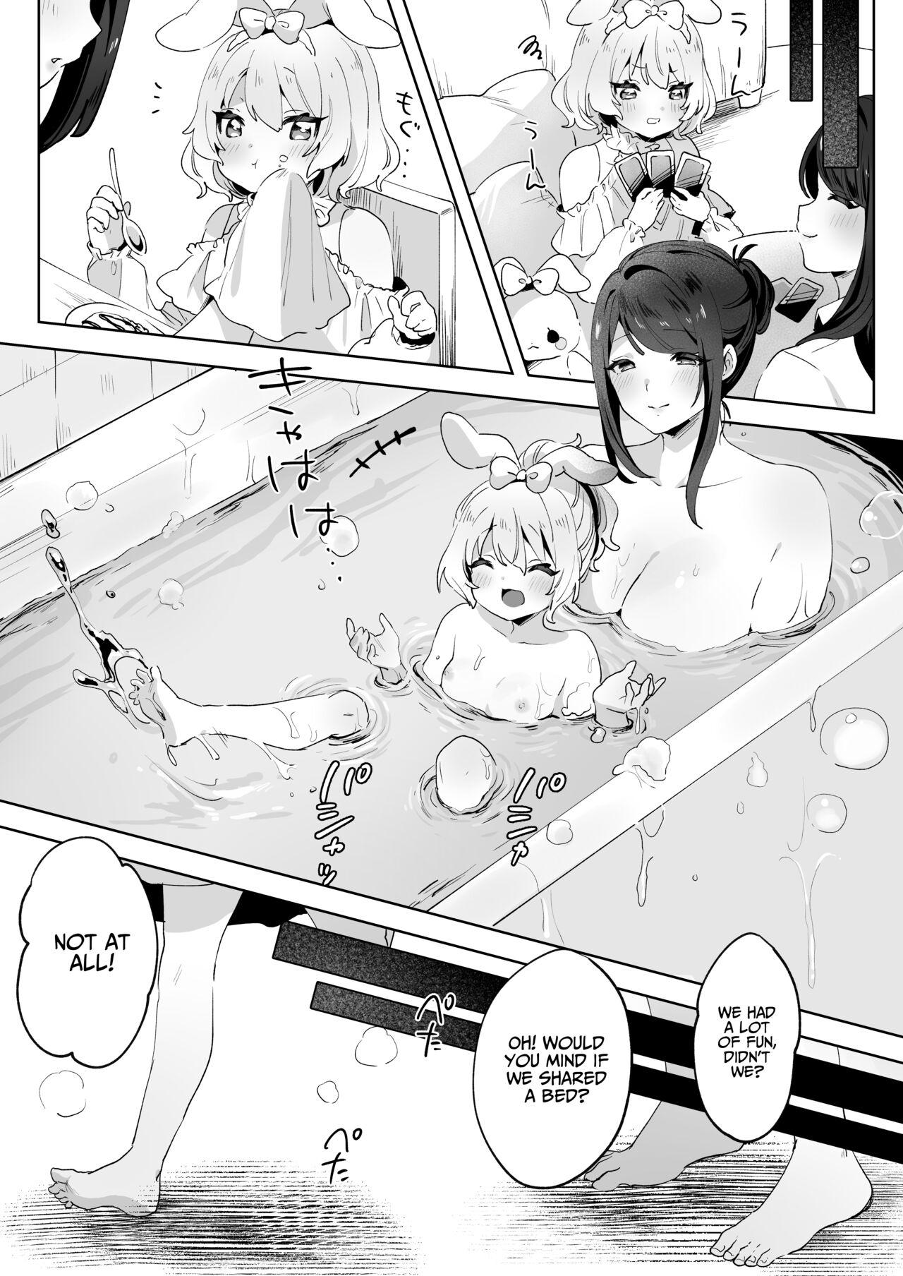 skeb Yuri Ecchi Manga | Runaway Loli and the Futanari Onee-san 3