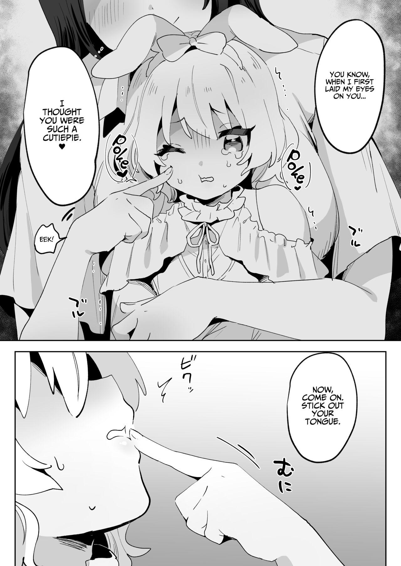 Hot Girl Fuck skeb Yuri Ecchi Manga | Runaway Loli and the Futanari Onee-san - Original Italian - Page 8