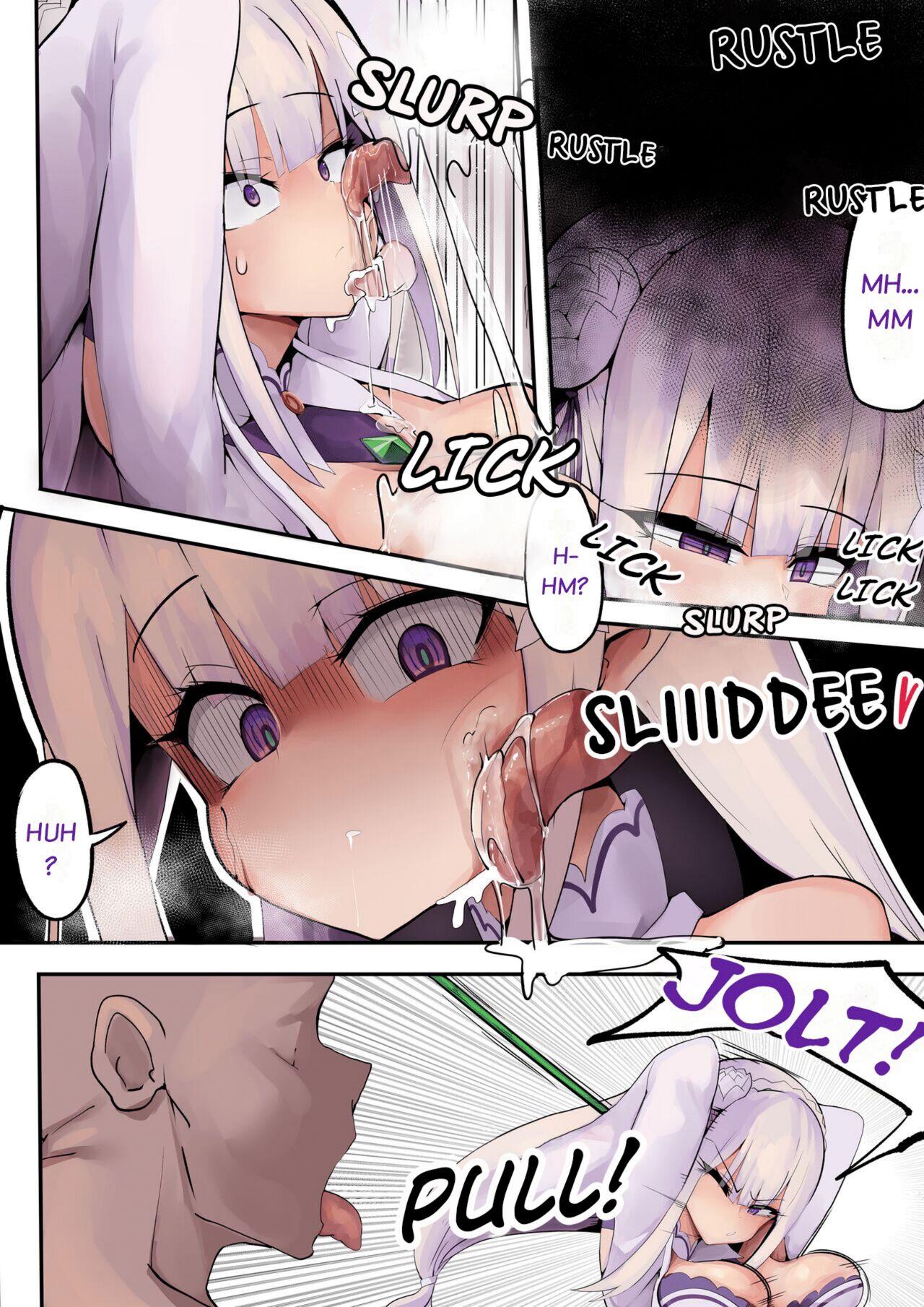 Compilation Emilia Learns to Master the Art of Having Sex - Re zero kara hajimeru isekai seikatsu Self - Page 7