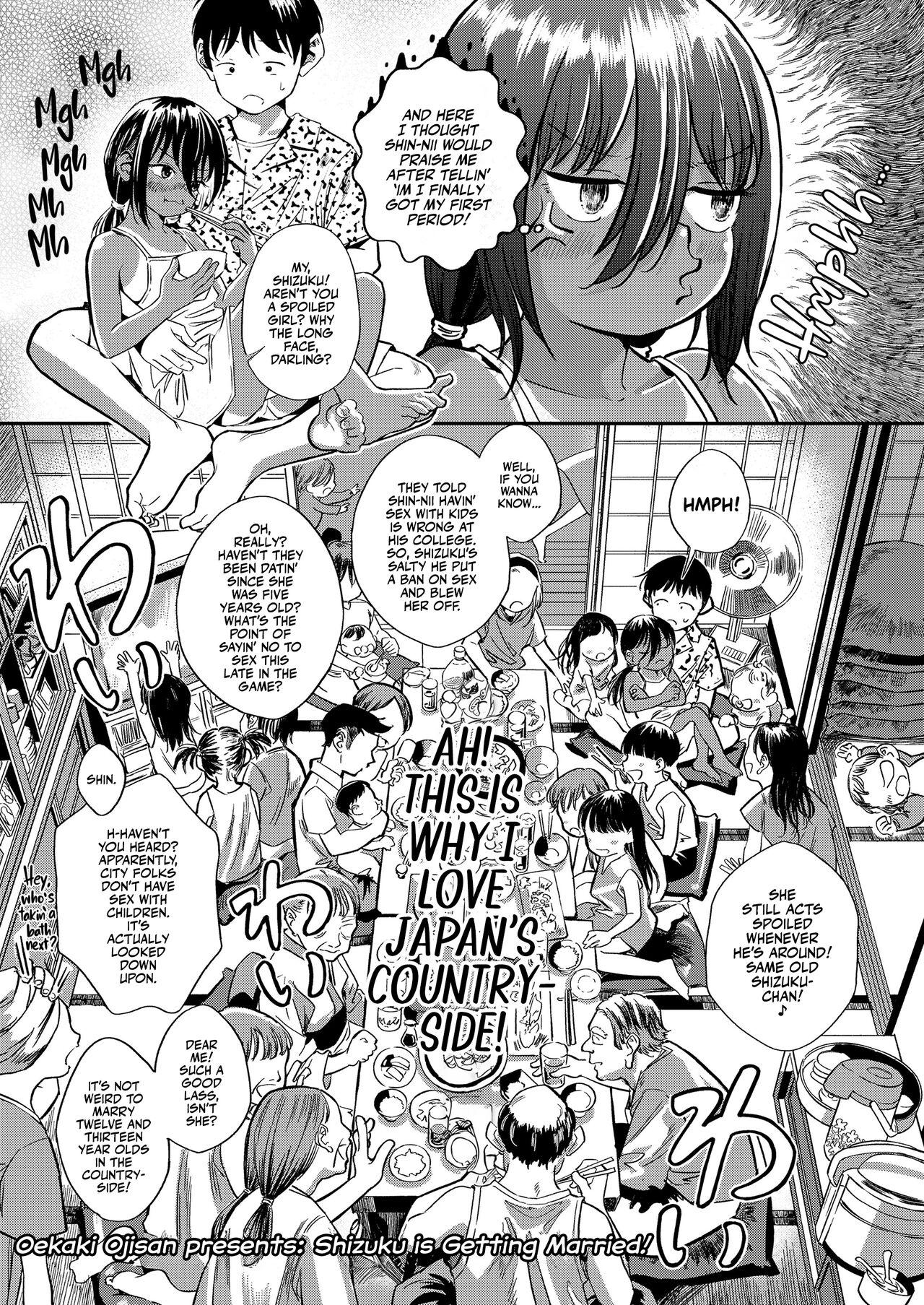 Girl Sucking Dick Shizuku no Yomeiri | Shizuku is Getting Married Denmark - Page 1