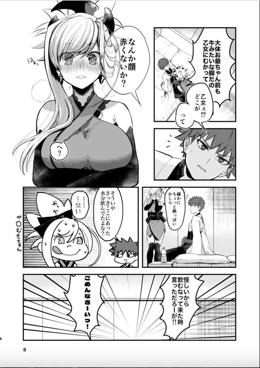 Porno Amateur Musashi-chan to se ￮￮￮ shinai to de renai heya - Fate grand order Lezbi - Page 7