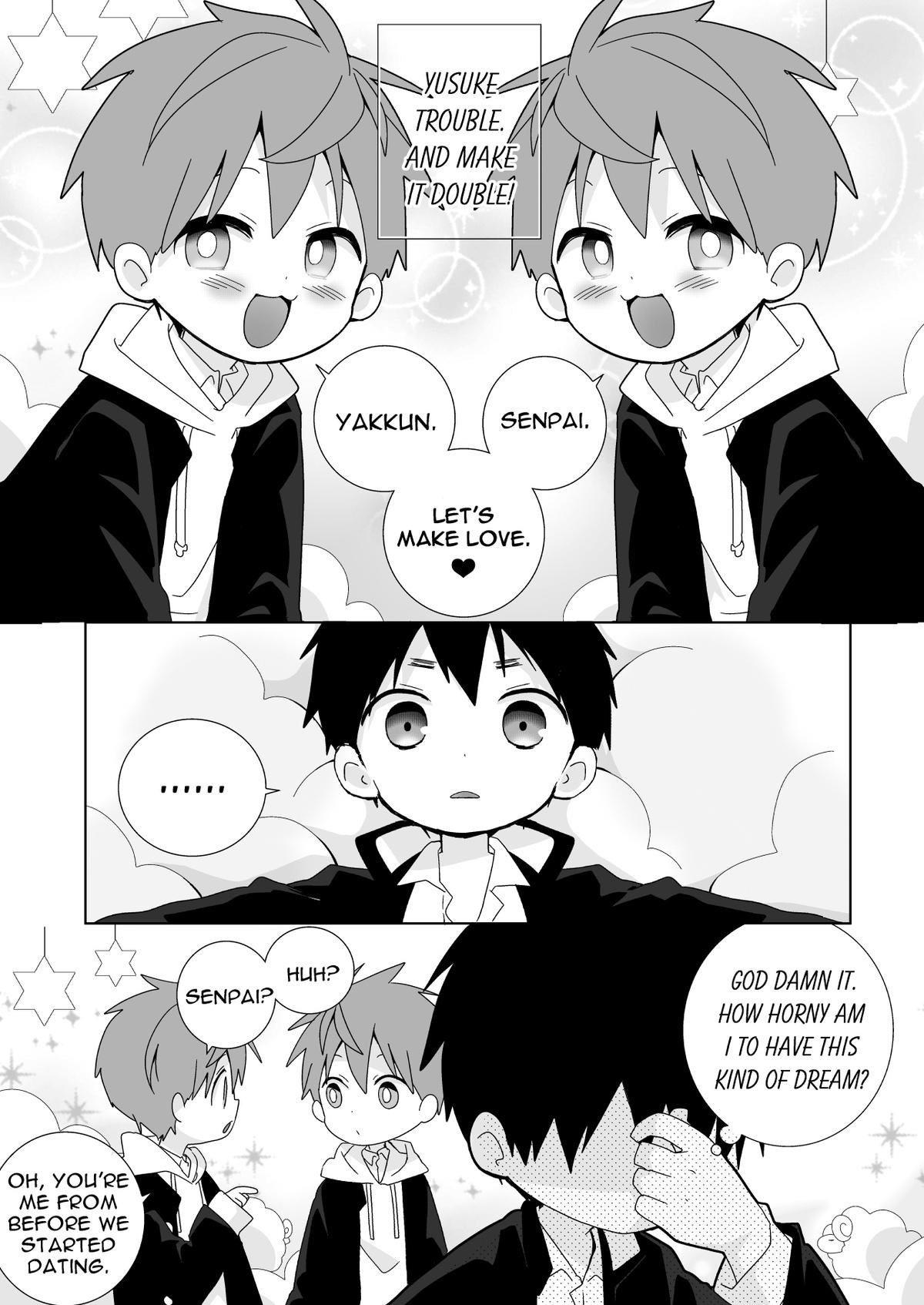 [Natitama (Isako)] Yakumo-Senpai to Yuusuke-kun Inmu Hen! | Yakumo & Yusuke Explicit version! [English] [Digital] 3